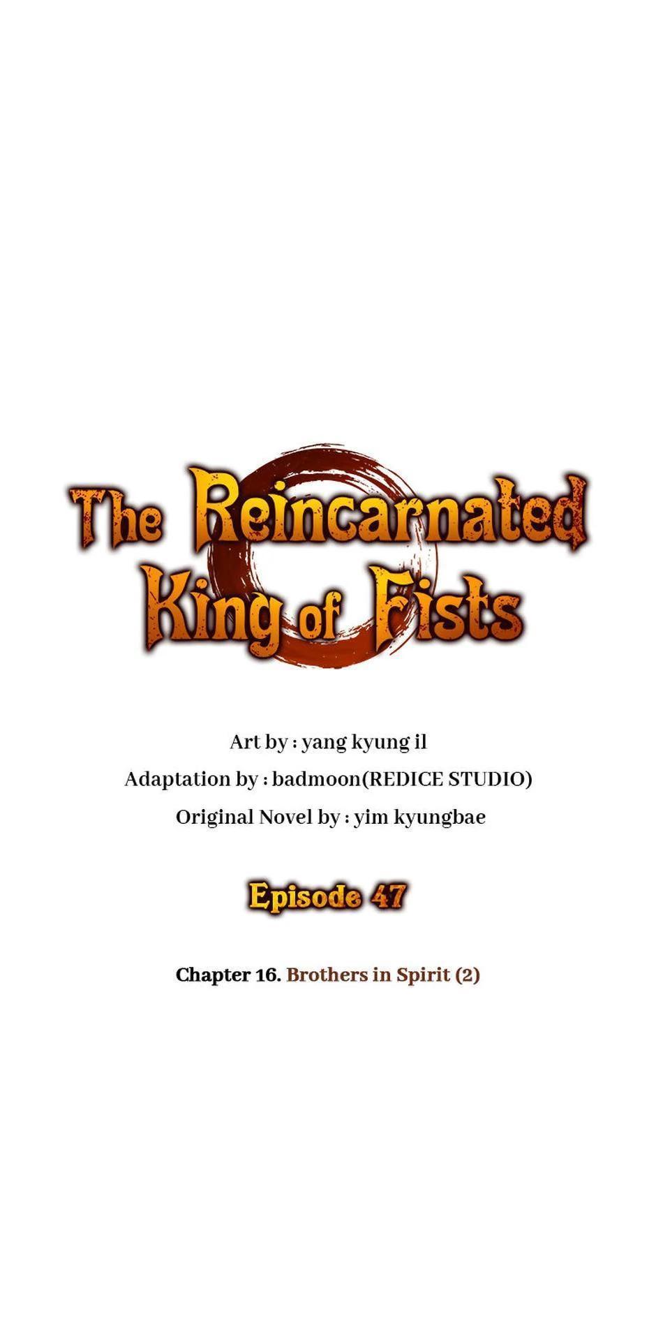 The Reincarnated King of Fists Chap 47 - Next Chap 48