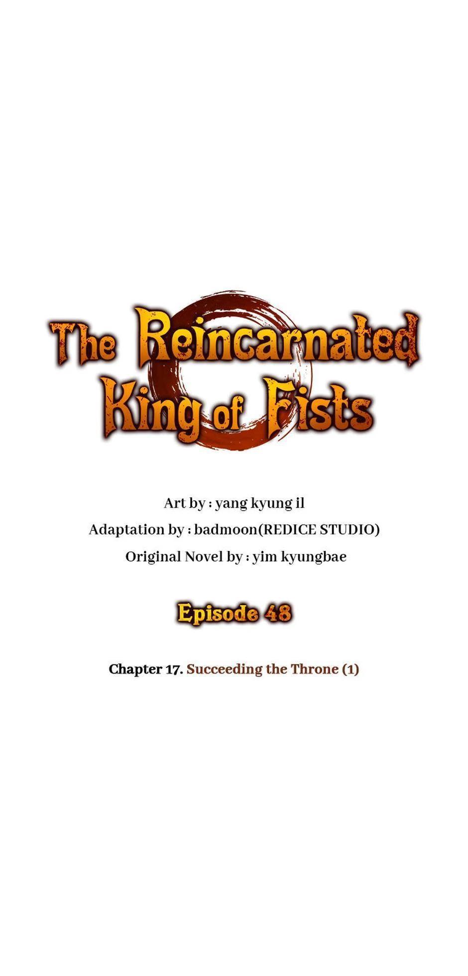 The Reincarnated King of Fists Chap 48 - Next Chap 49