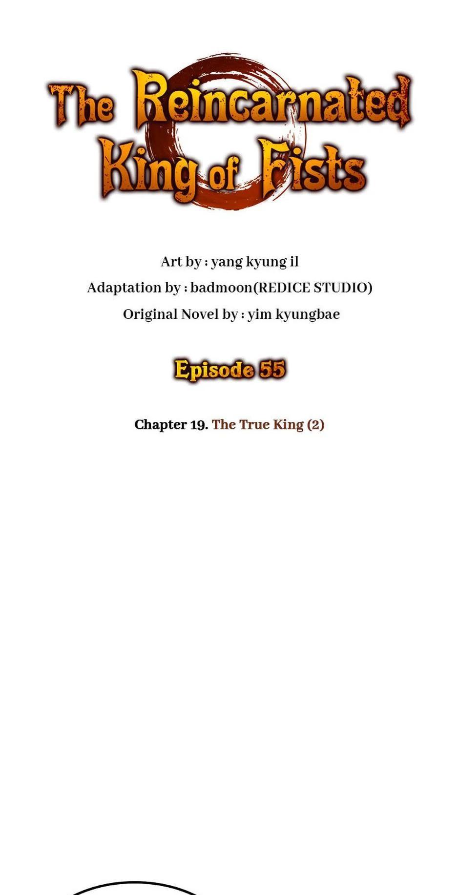 The Reincarnated King of Fists Chap 55 - Next Chap 56