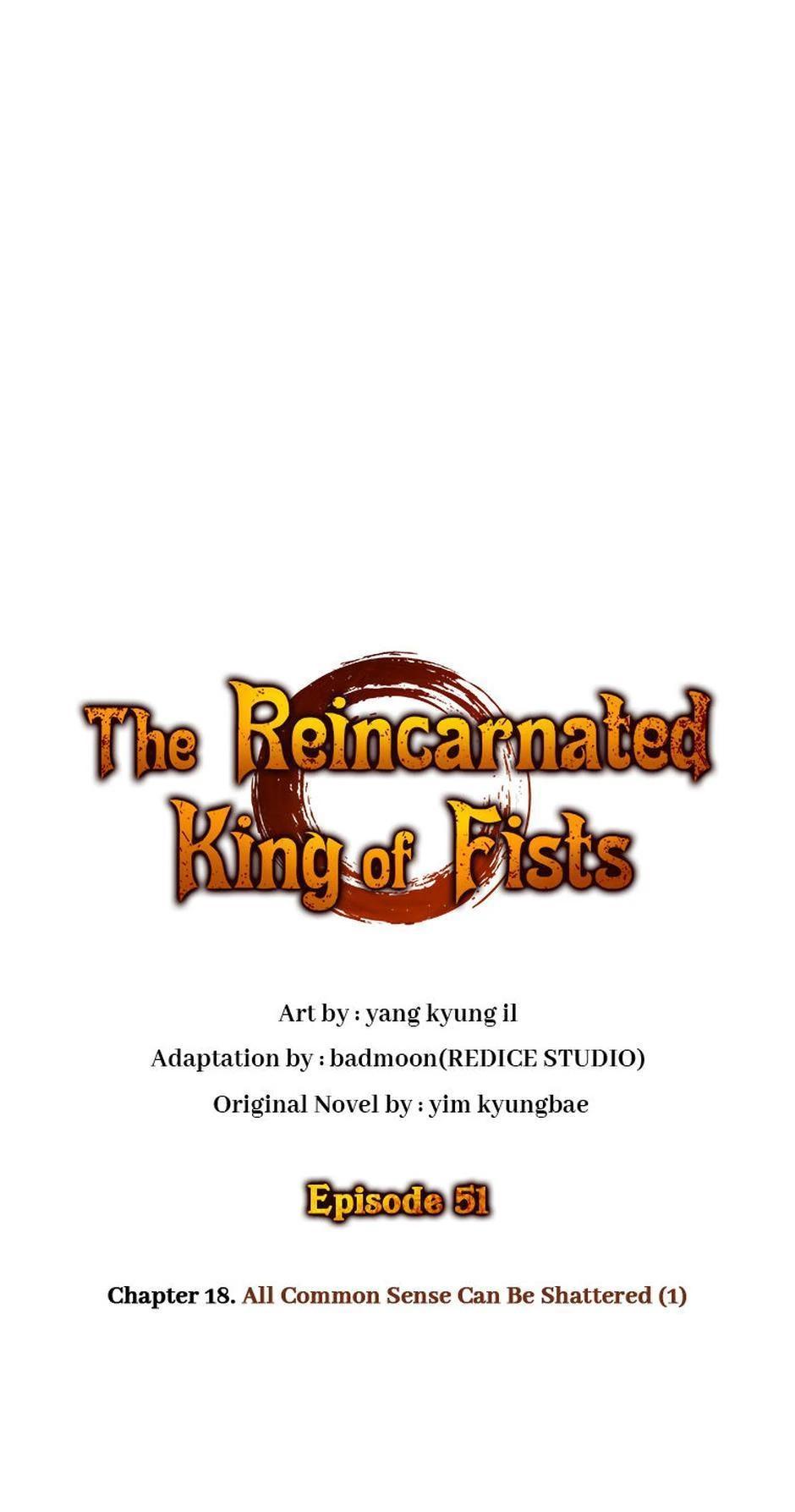The Reincarnated King of Fists Chap 51 - Next Chap 52