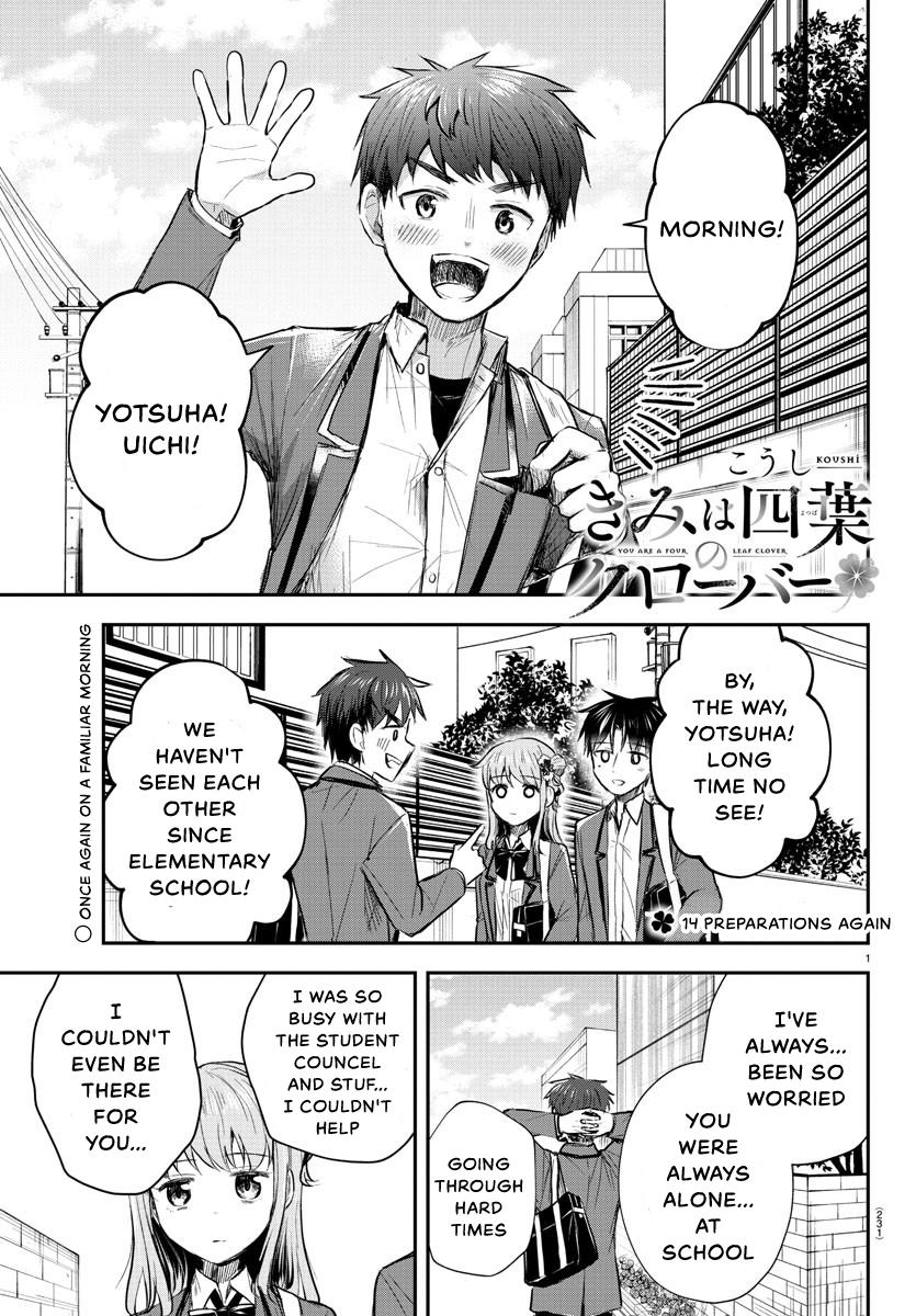 Kimi wa Yotsuba no Clover Chap 17 - Next Chap 18