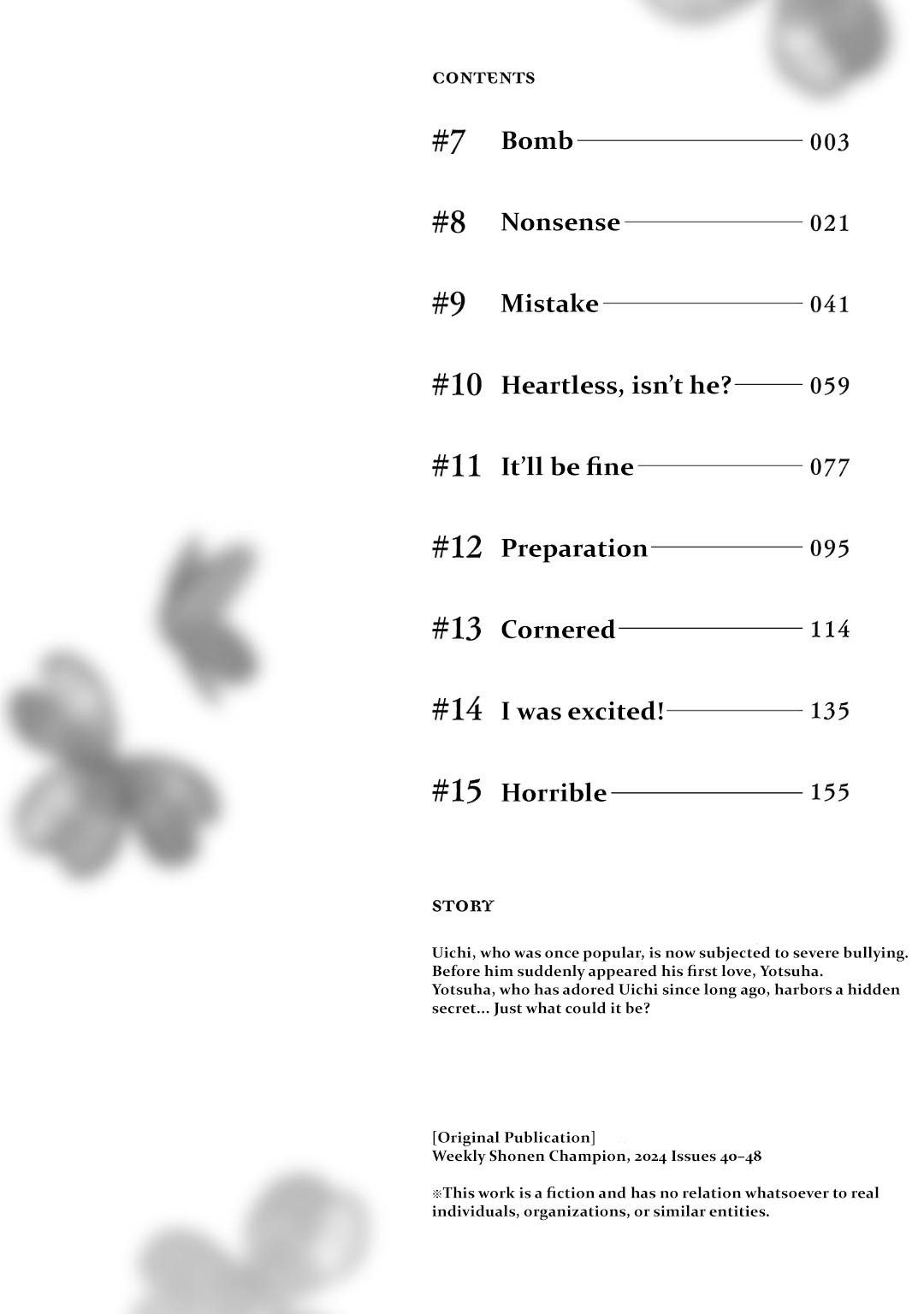 Kimi wa Yotsuba no Clover Chap 15.5 - Next Chap 16.5