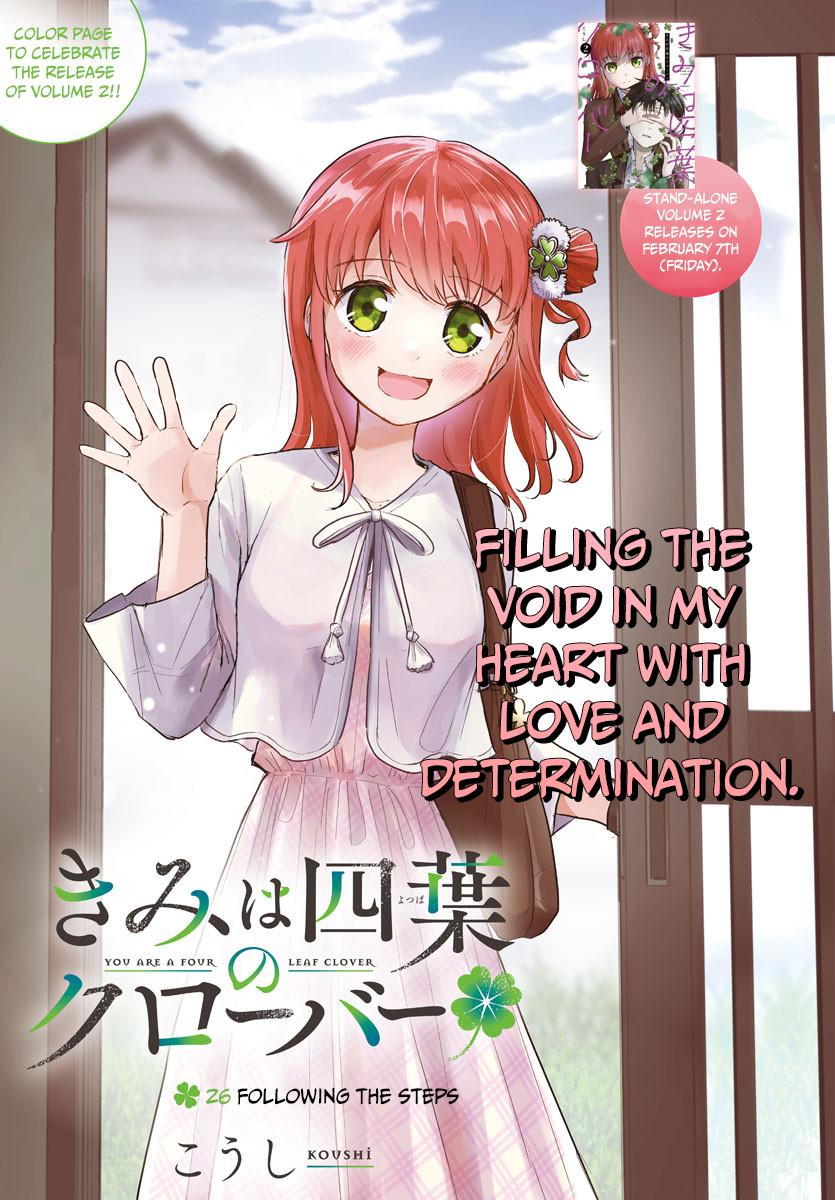 Kimi wa Yotsuba no Clover Chap 26 - Next Chap 27