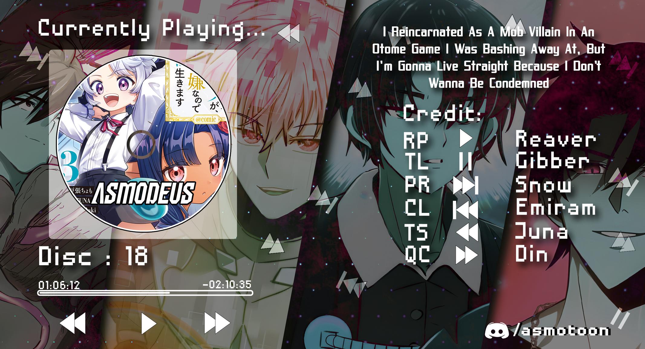 Yarikonda Otome Game no Akuyaku Mob desu ga, Danzai wa Iya nanode Mattou ni Ikimasu Chap 18 - Next Chap 19