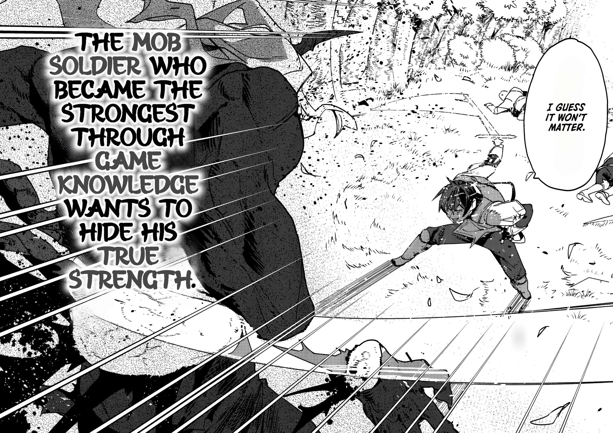 Game Chishiki de Saikyou ni Natta Mob Heishi wa, Shin no Jitsuryoku wo Kakushitai Chap 1 - Next Chap 2