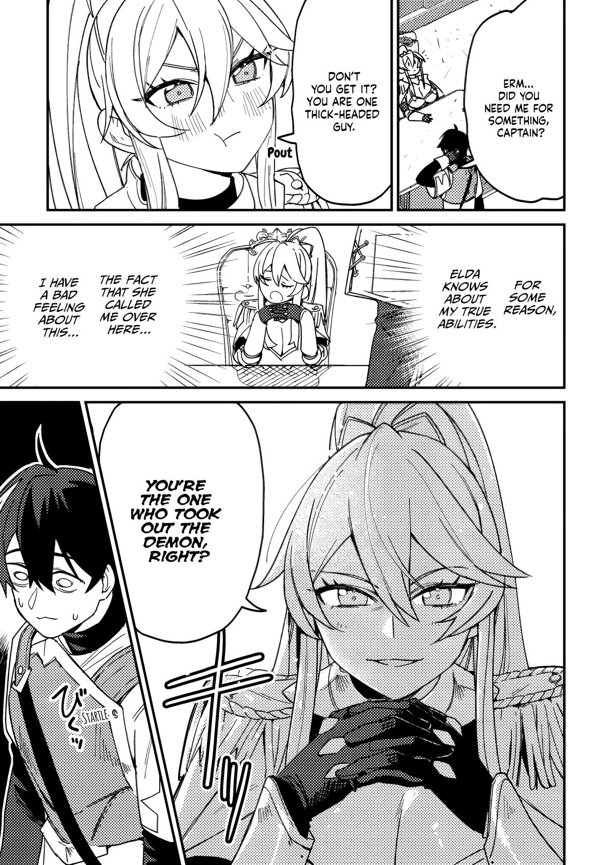 Game Chishiki de Saikyou ni Natta Mob Heishi wa, Shin no Jitsuryoku wo Kakushitai Chap 2.1 - Next Chap 3.1