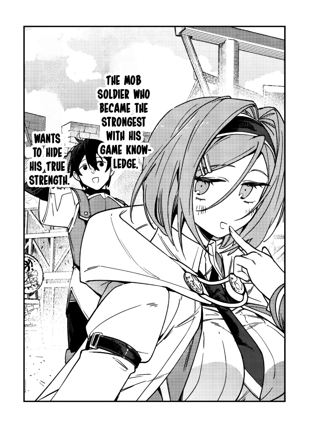 Game Chishiki de Saikyou ni Natta Mob Heishi wa, Shin no Jitsuryoku wo Kakushitai Chap 2.1 - Next Chap 3.1