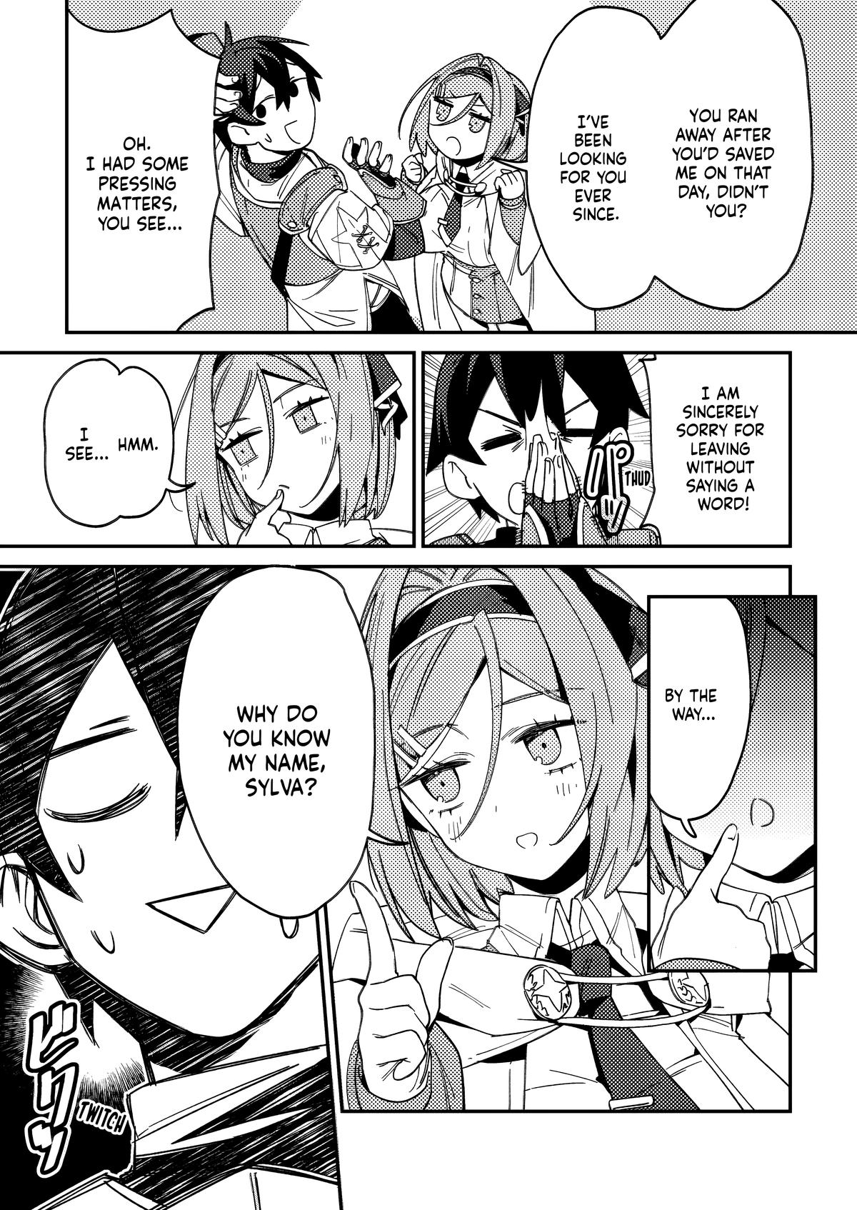 Game Chishiki de Saikyou ni Natta Mob Heishi wa, Shin no Jitsuryoku wo Kakushitai Chap 2.2 - Next Chap 3.2