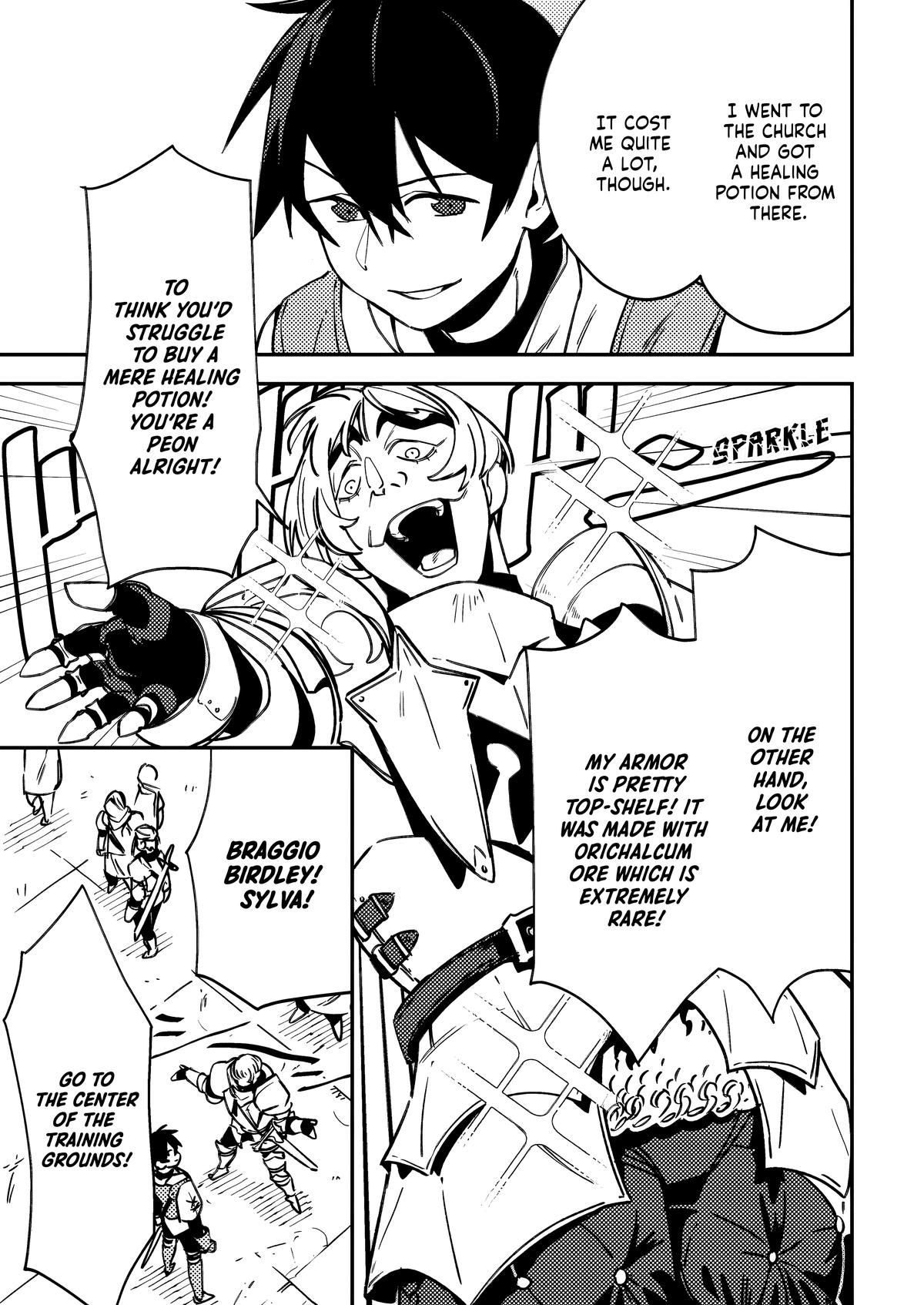 Game Chishiki de Saikyou ni Natta Mob Heishi wa, Shin no Jitsuryoku wo Kakushitai Chap 3.2 - Next Chap 4.2