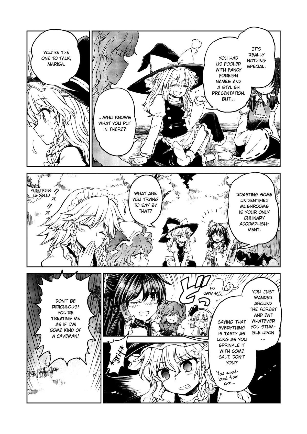 Touhou Suichouka: Lotus Eater-tachi no Suisei Chap 4 - Next Chap 5