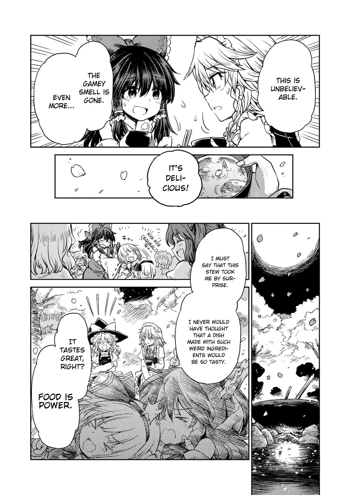 Touhou Suichouka: Lotus Eater-tachi no Suisei Chap 5 - Next Chap 6