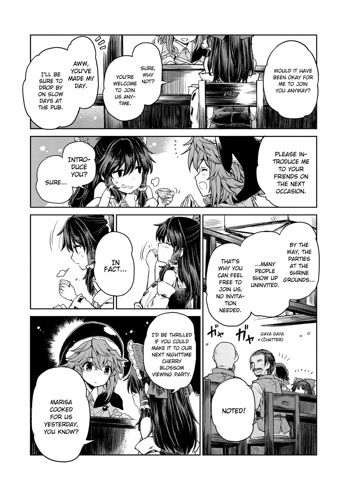 Touhou Suichouka: Lotus Eater-tachi no Suisei Chap 5 - Next Chap 6