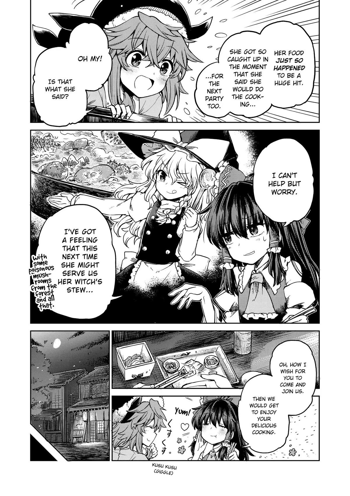 Touhou Suichouka: Lotus Eater-tachi no Suisei Chap 5 - Next Chap 6