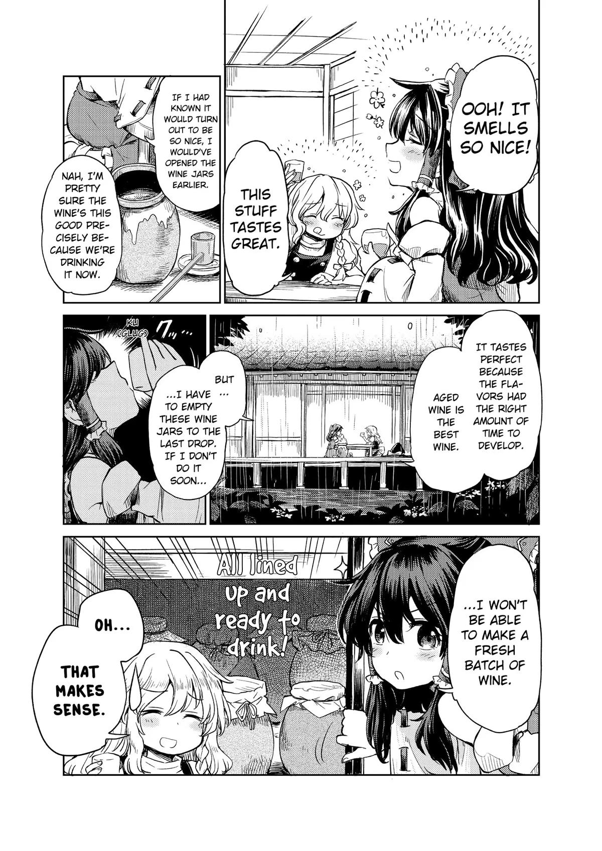 Touhou Suichouka: Lotus Eater-tachi no Suisei Chap 8 - Next Chap 9