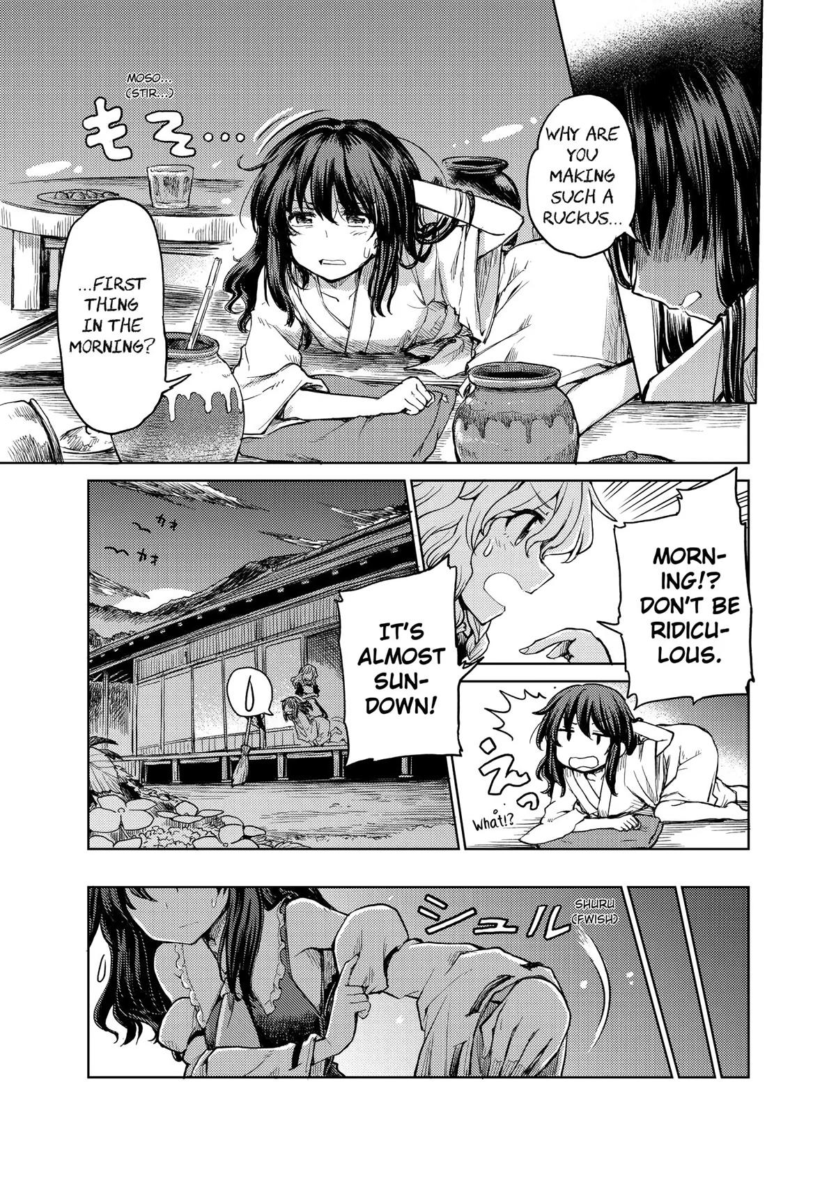 Touhou Suichouka: Lotus Eater-tachi no Suisei Chap 8 - Next Chap 9