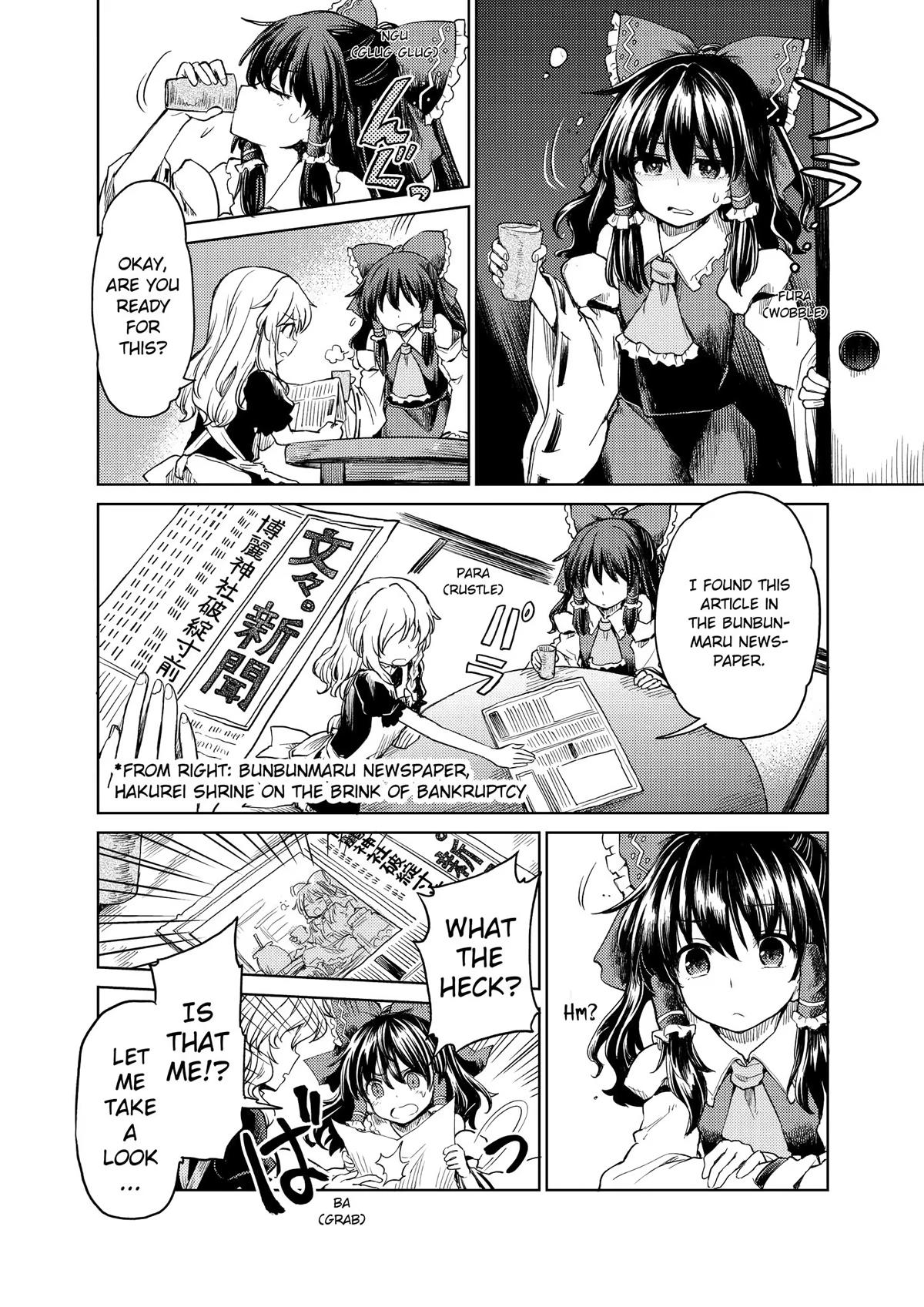 Touhou Suichouka: Lotus Eater-tachi no Suisei Chap 8 - Next Chap 9