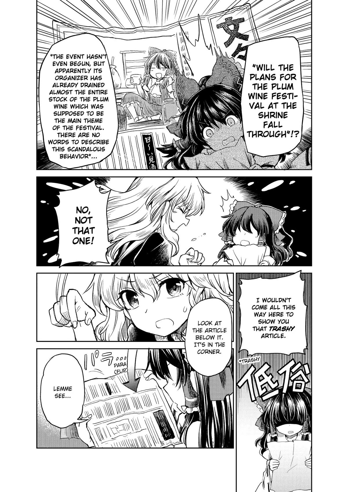 Touhou Suichouka: Lotus Eater-tachi no Suisei Chap 8 - Next Chap 9