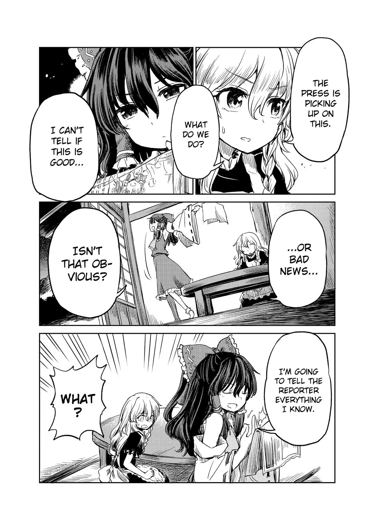 Touhou Suichouka: Lotus Eater-tachi no Suisei Chap 8 - Next Chap 9