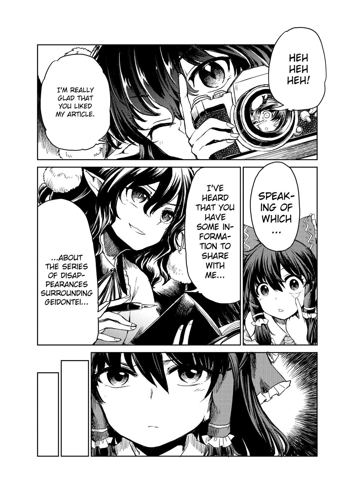 Touhou Suichouka: Lotus Eater-tachi no Suisei Chap 9 - Next Chap 10
