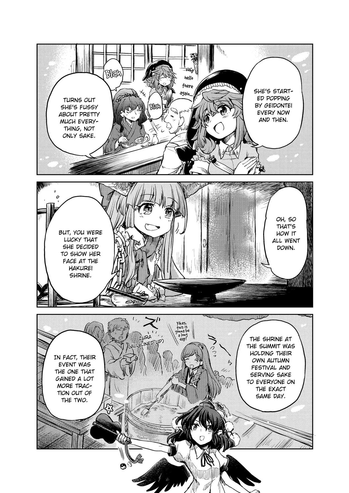 Touhou Suichouka: Lotus Eater-tachi no Suisei Chap 15 - Next Chap 16