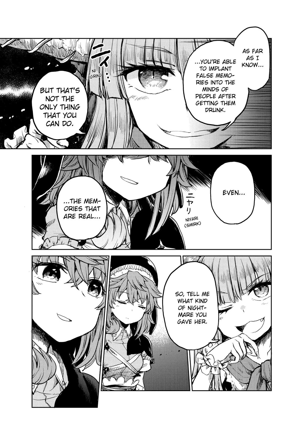 Touhou Suichouka: Lotus Eater-tachi no Suisei Chap 15 - Next Chap 16