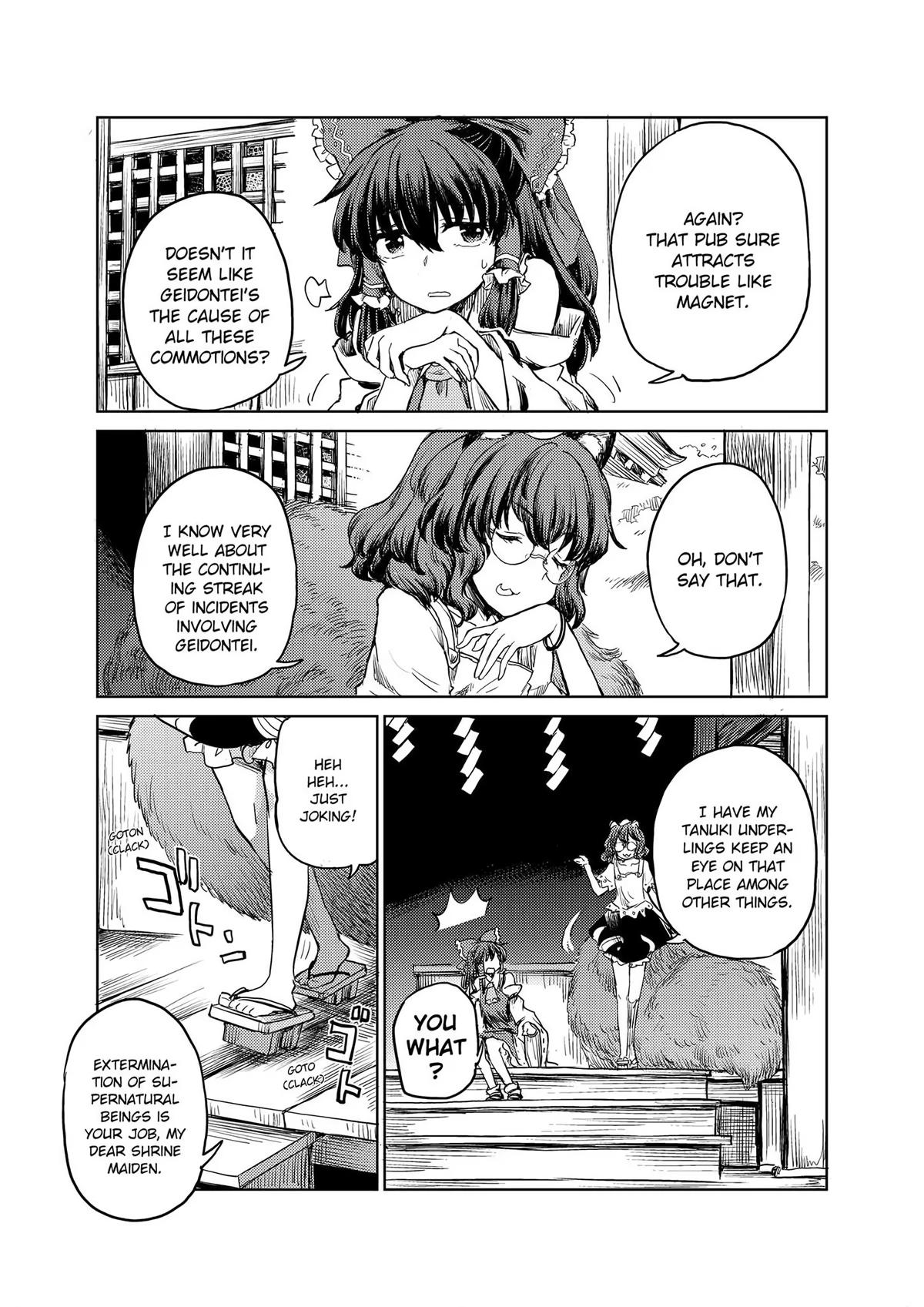 Touhou Suichouka: Lotus Eater-tachi no Suisei Chap 18 - Next Chap 19