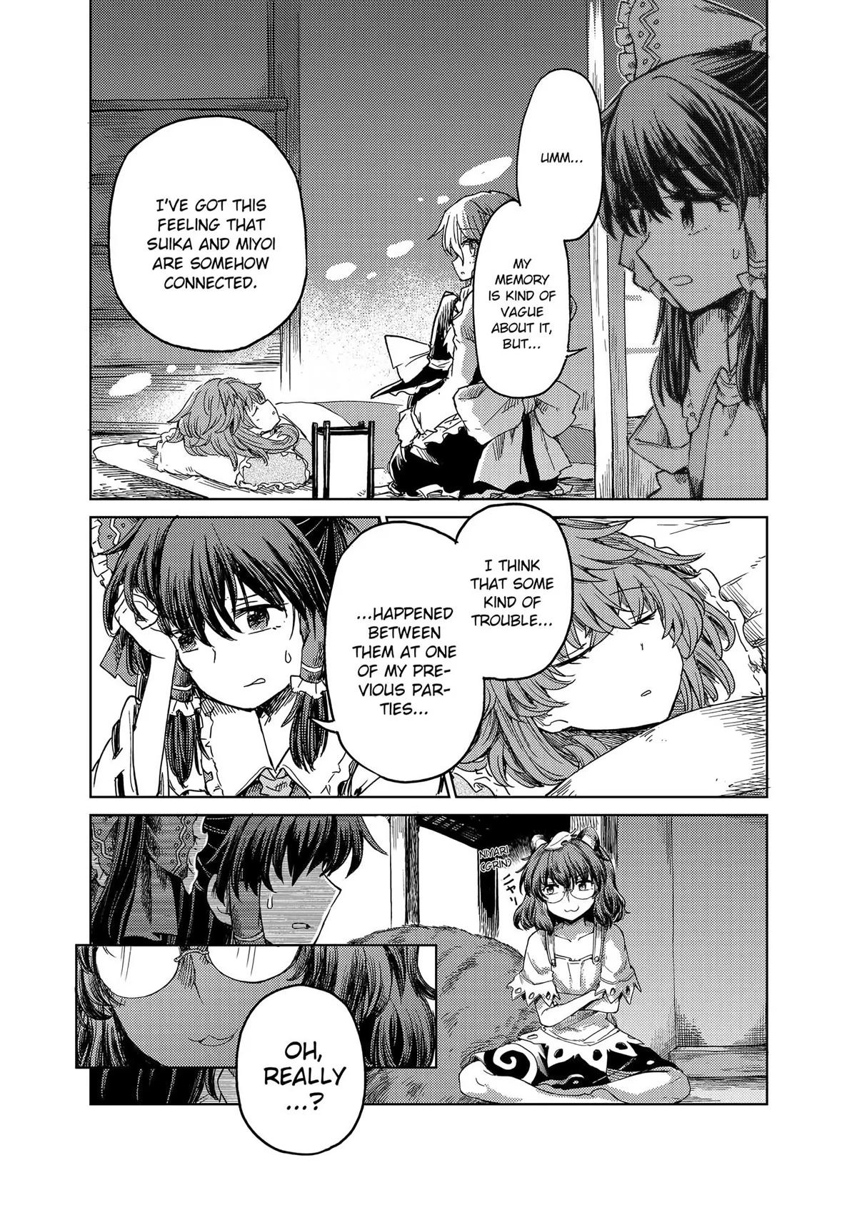 Touhou Suichouka: Lotus Eater-tachi no Suisei Chap 19 - Next Chap 20