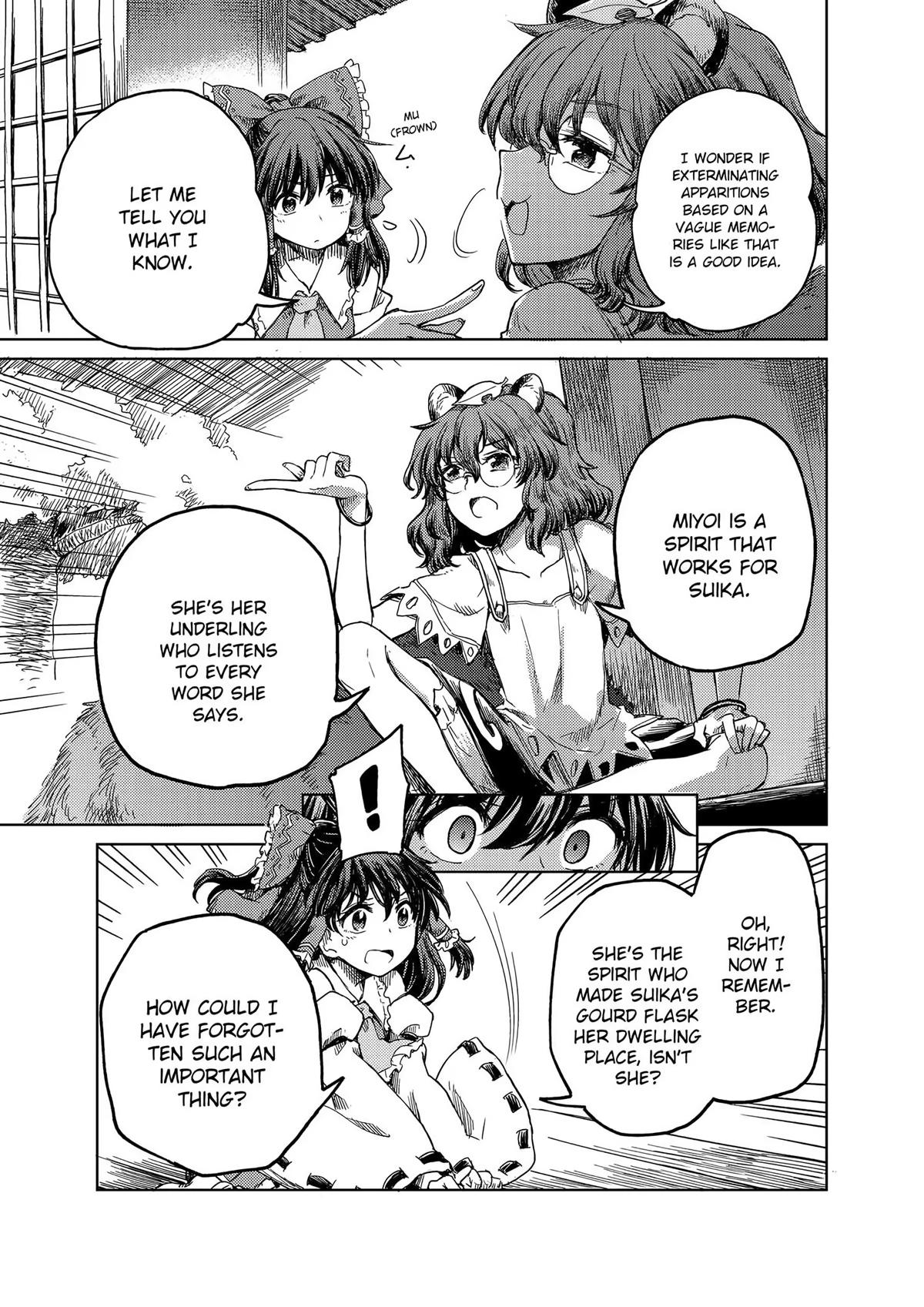 Touhou Suichouka: Lotus Eater-tachi no Suisei Chap 19 - Next Chap 20