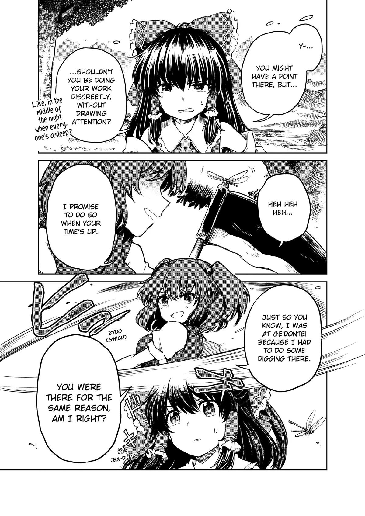 Touhou Suichouka: Lotus Eater-tachi no Suisei Chap 11 - Next Chap 12