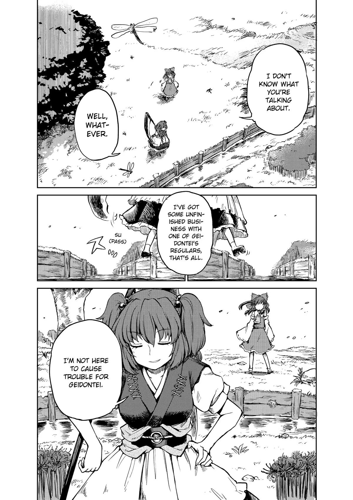 Touhou Suichouka: Lotus Eater-tachi no Suisei Chap 11 - Next Chap 12
