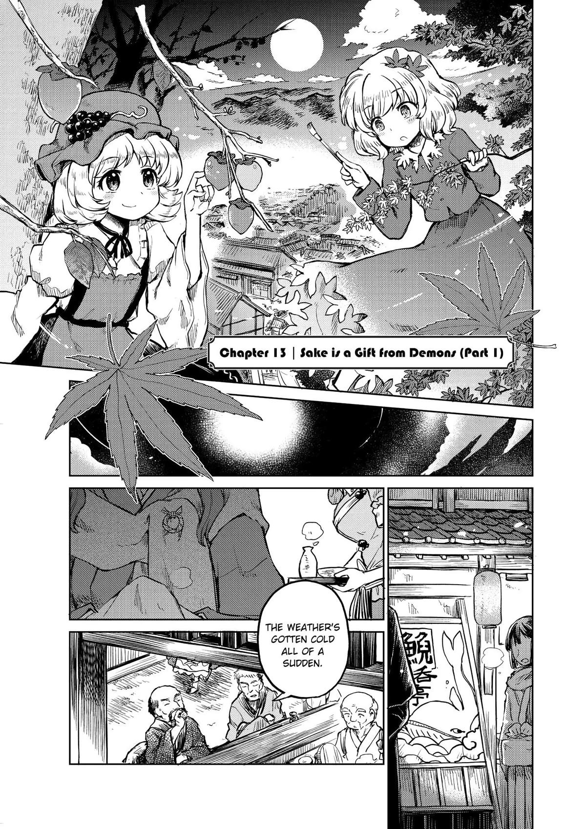 Touhou Suichouka: Lotus Eater-tachi no Suisei Chap 13 - Next Chap 14