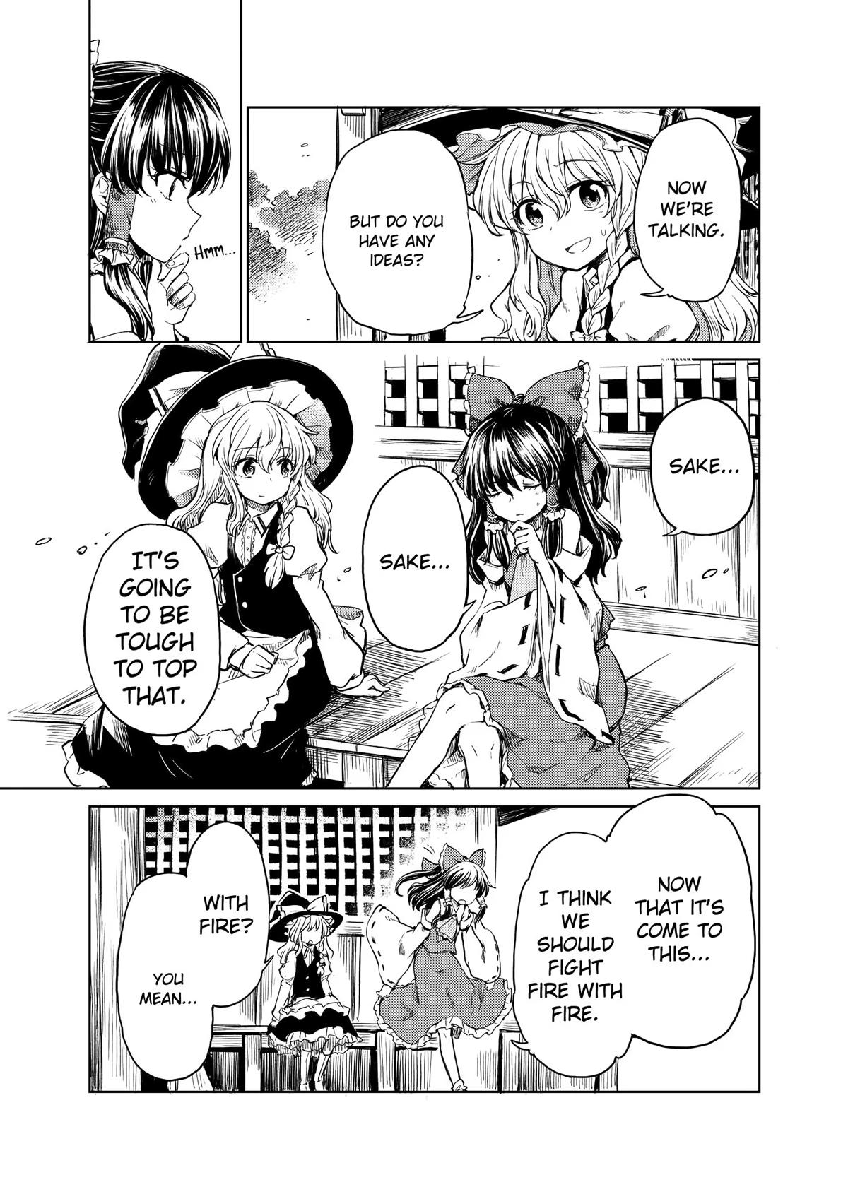 Touhou Suichouka: Lotus Eater-tachi no Suisei Chap 13 - Next Chap 14