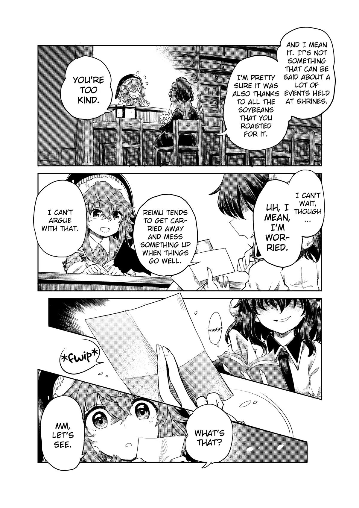 Touhou Suichouka: Lotus Eater-tachi no Suisei Chap 27 - Next Chap 28