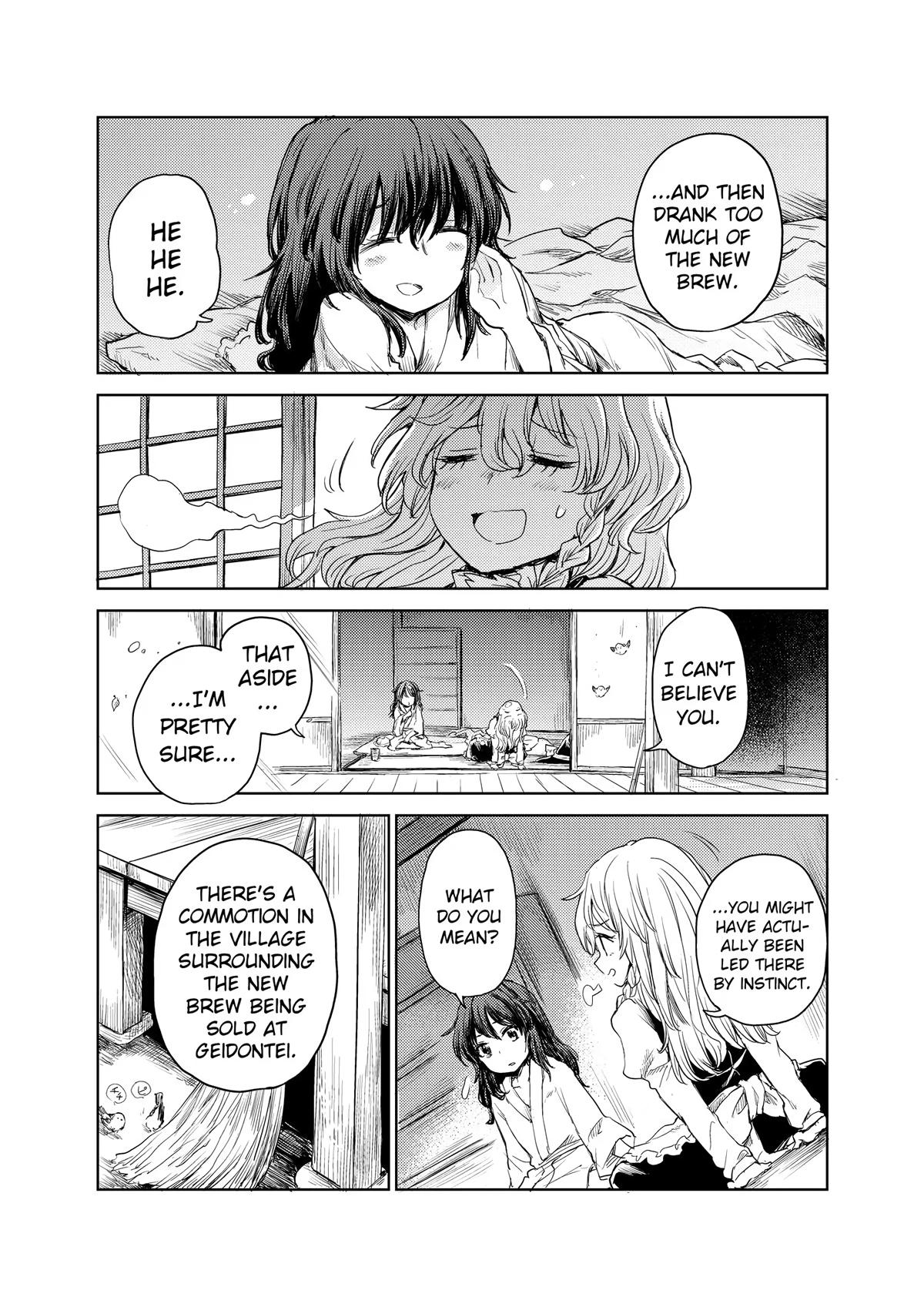 Touhou Suichouka: Lotus Eater-tachi no Suisei Chap 25 - Next Chap 26