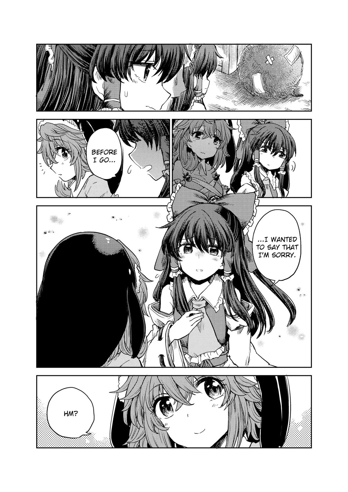 Touhou Suichouka: Lotus Eater-tachi no Suisei Chap 26 - Next Chap 27