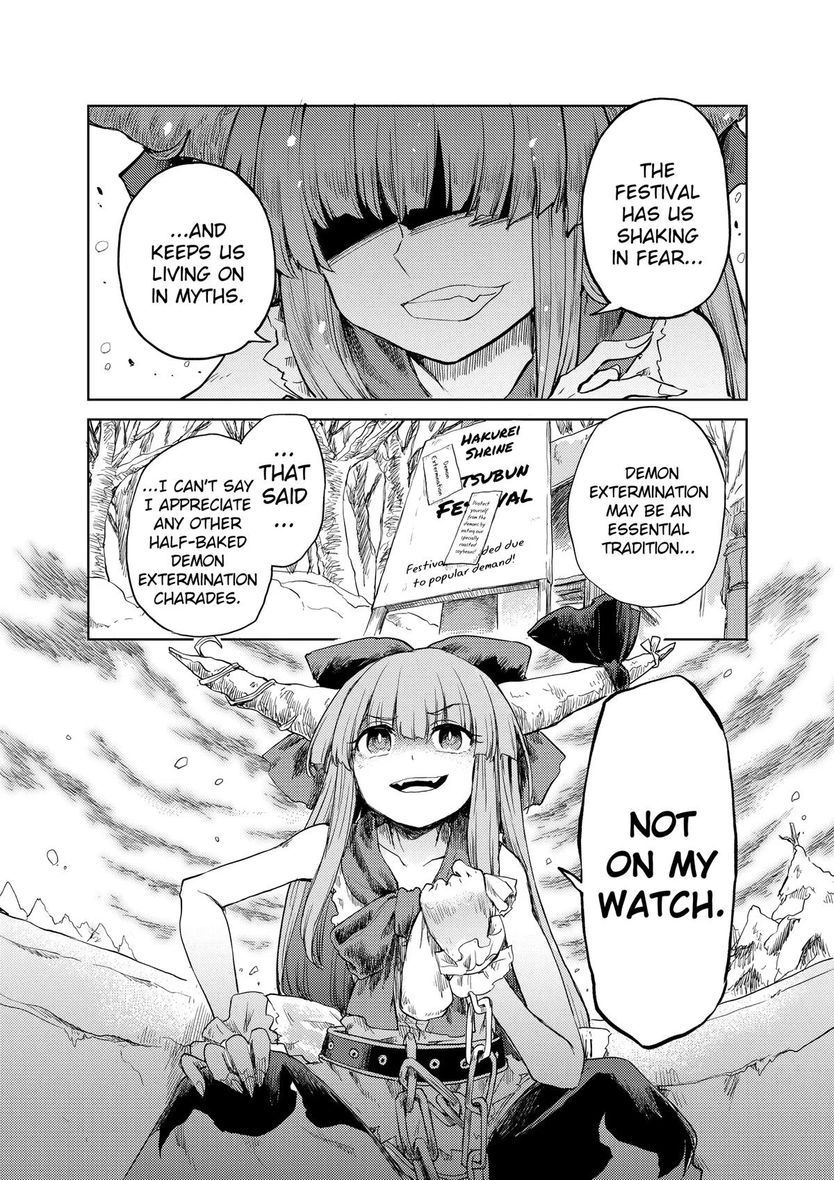 Touhou Suichouka: Lotus Eater-tachi no Suisei Chap 28 - Next Chap 29