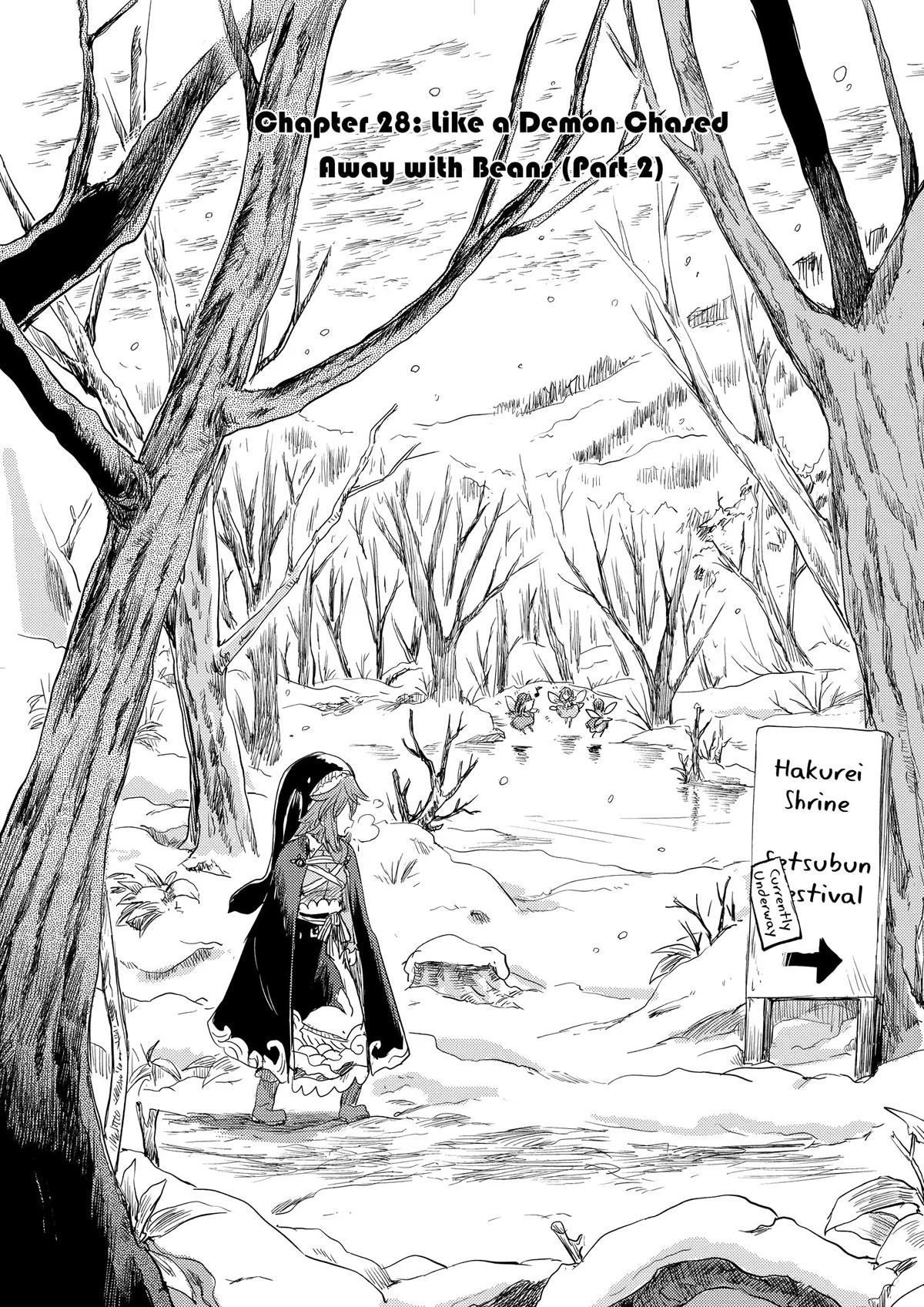 Touhou Suichouka: Lotus Eater-tachi no Suisei Chap 28 - Next Chap 29