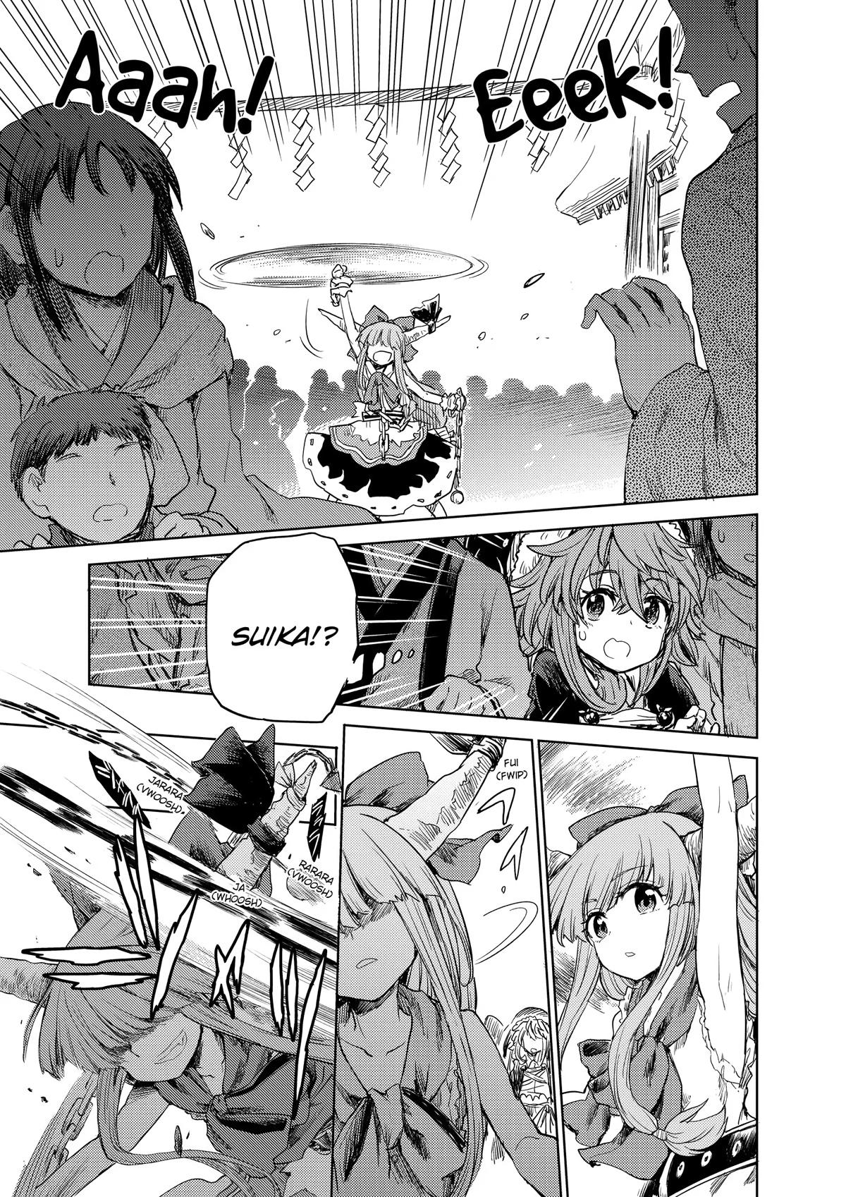 Touhou Suichouka: Lotus Eater-tachi no Suisei Chap 28 - Next Chap 29