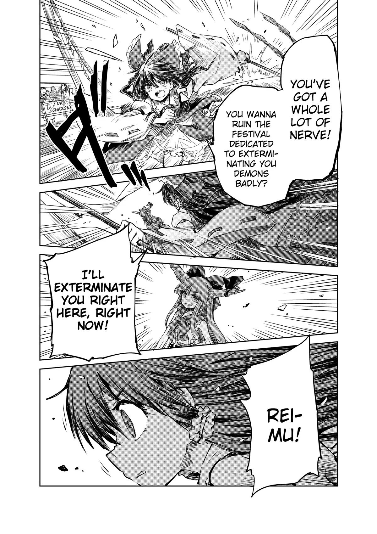 Touhou Suichouka: Lotus Eater-tachi no Suisei Chap 28 - Next Chap 29
