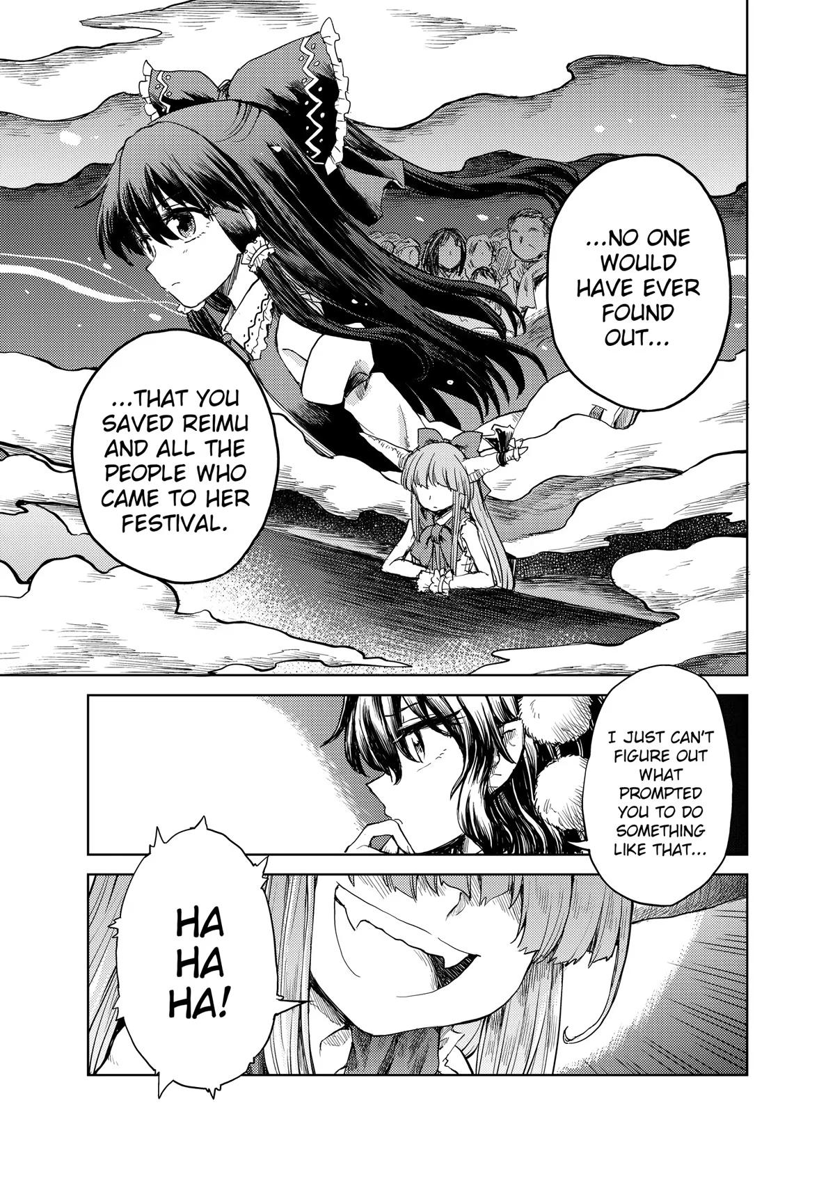 Touhou Suichouka: Lotus Eater-tachi no Suisei Chap 28 - Next Chap 29