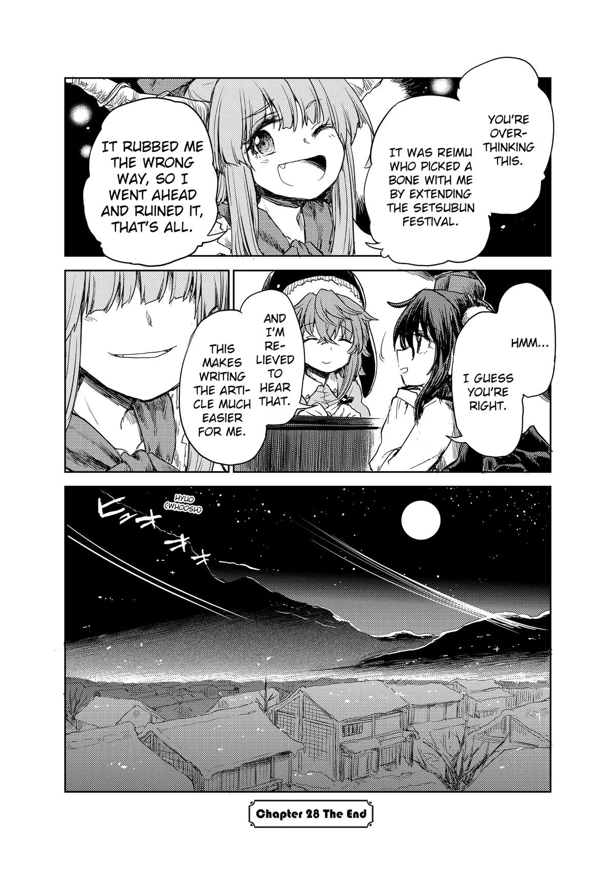 Touhou Suichouka: Lotus Eater-tachi no Suisei Chap 28 - Next Chap 29
