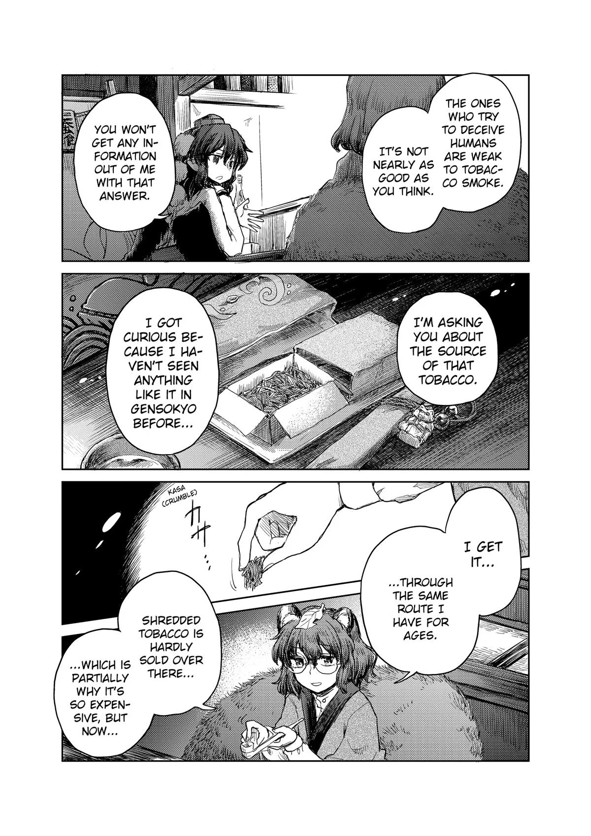 Touhou Suichouka: Lotus Eater-tachi no Suisei Chap 29 - Next Chap 30