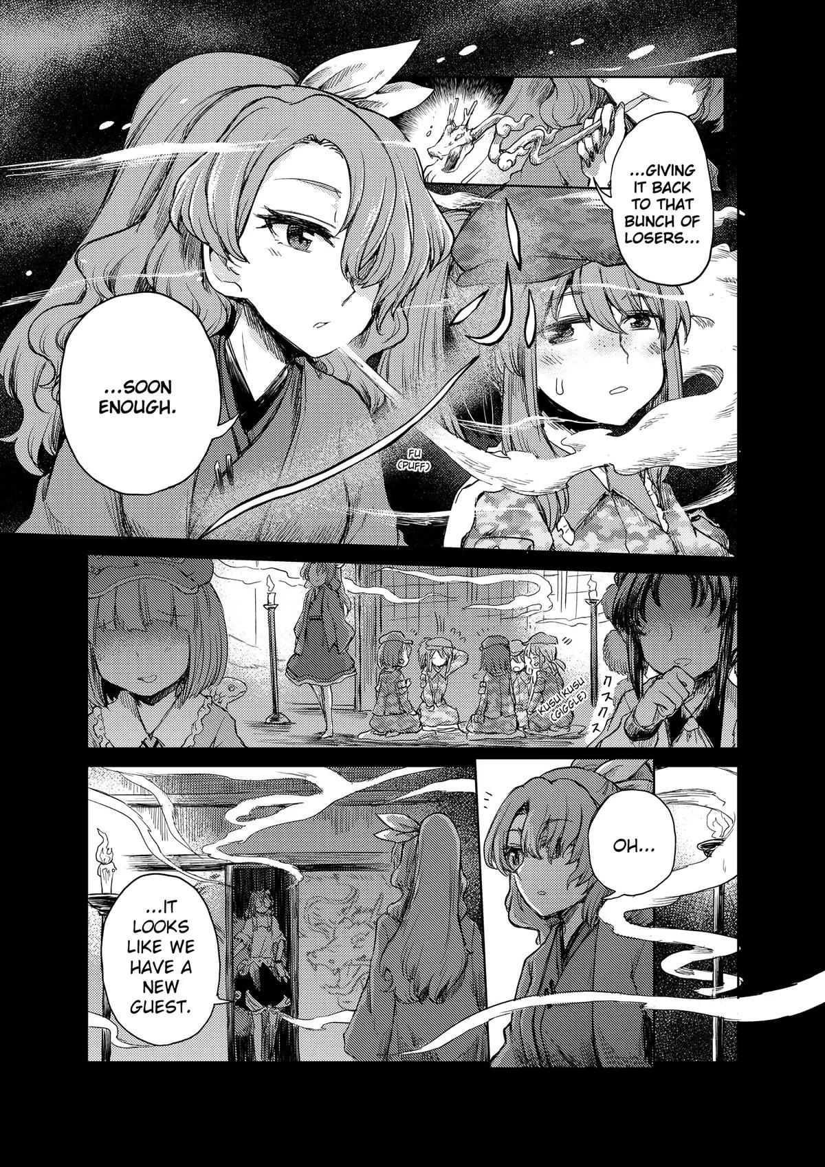 Touhou Suichouka: Lotus Eater-tachi no Suisei Chap 29 - Next Chap 30
