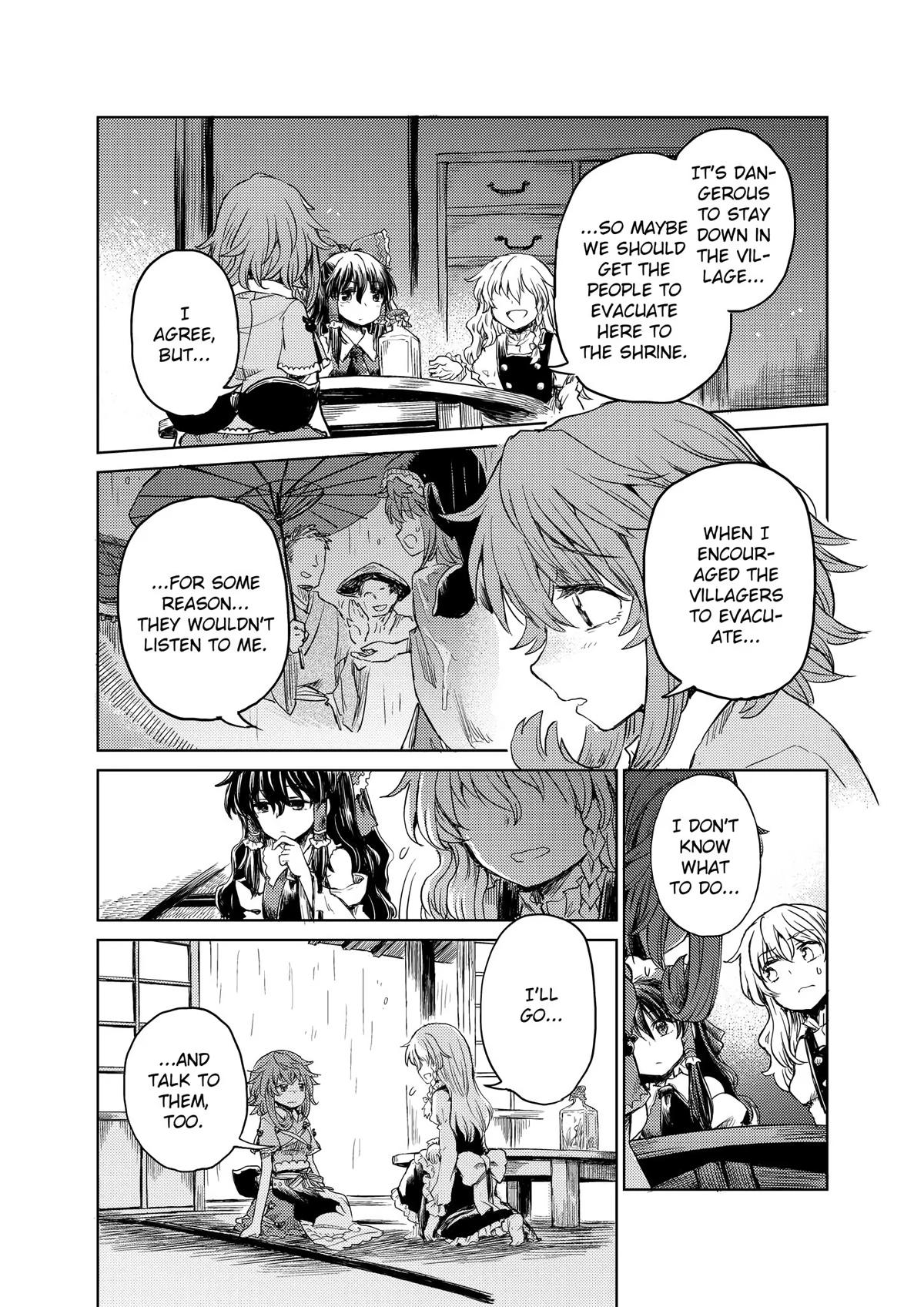Touhou Suichouka: Lotus Eater-tachi no Suisei Chap 22 - Next Chap 23