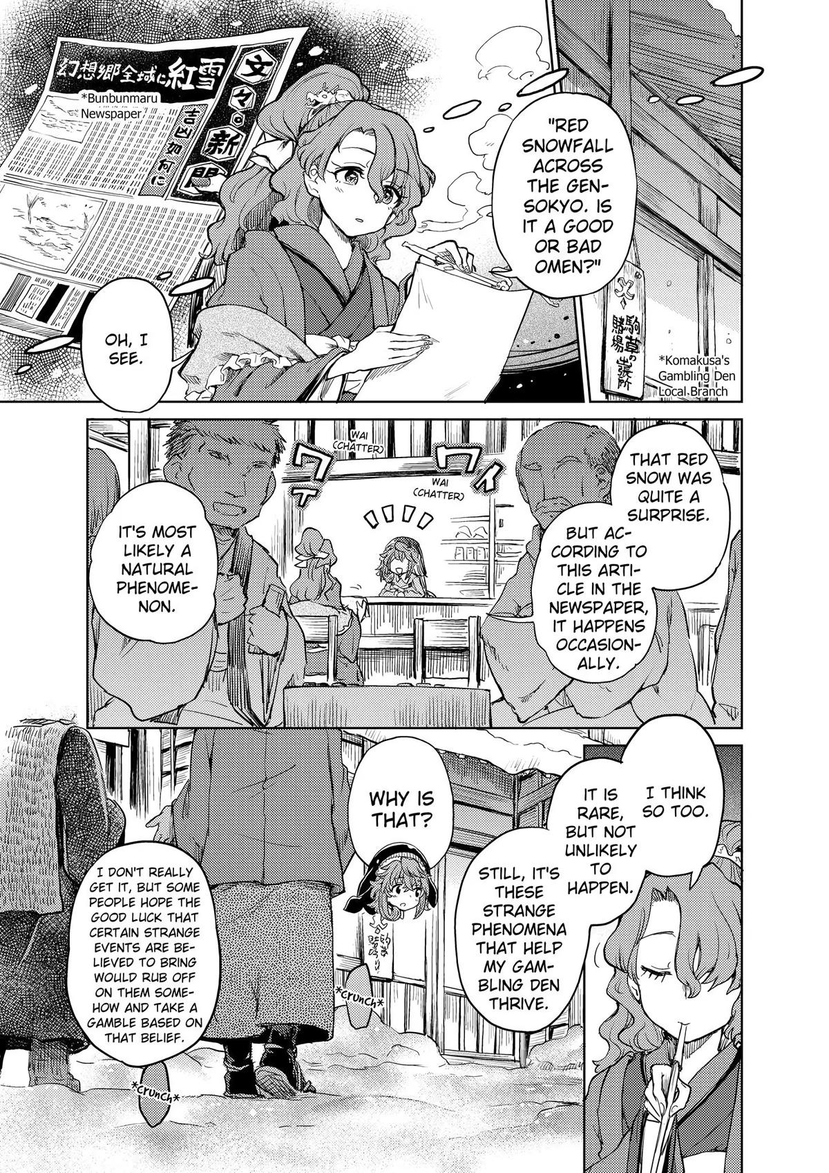 Touhou Suichouka: Lotus Eater-tachi no Suisei Chap 37 - Next Chap 38