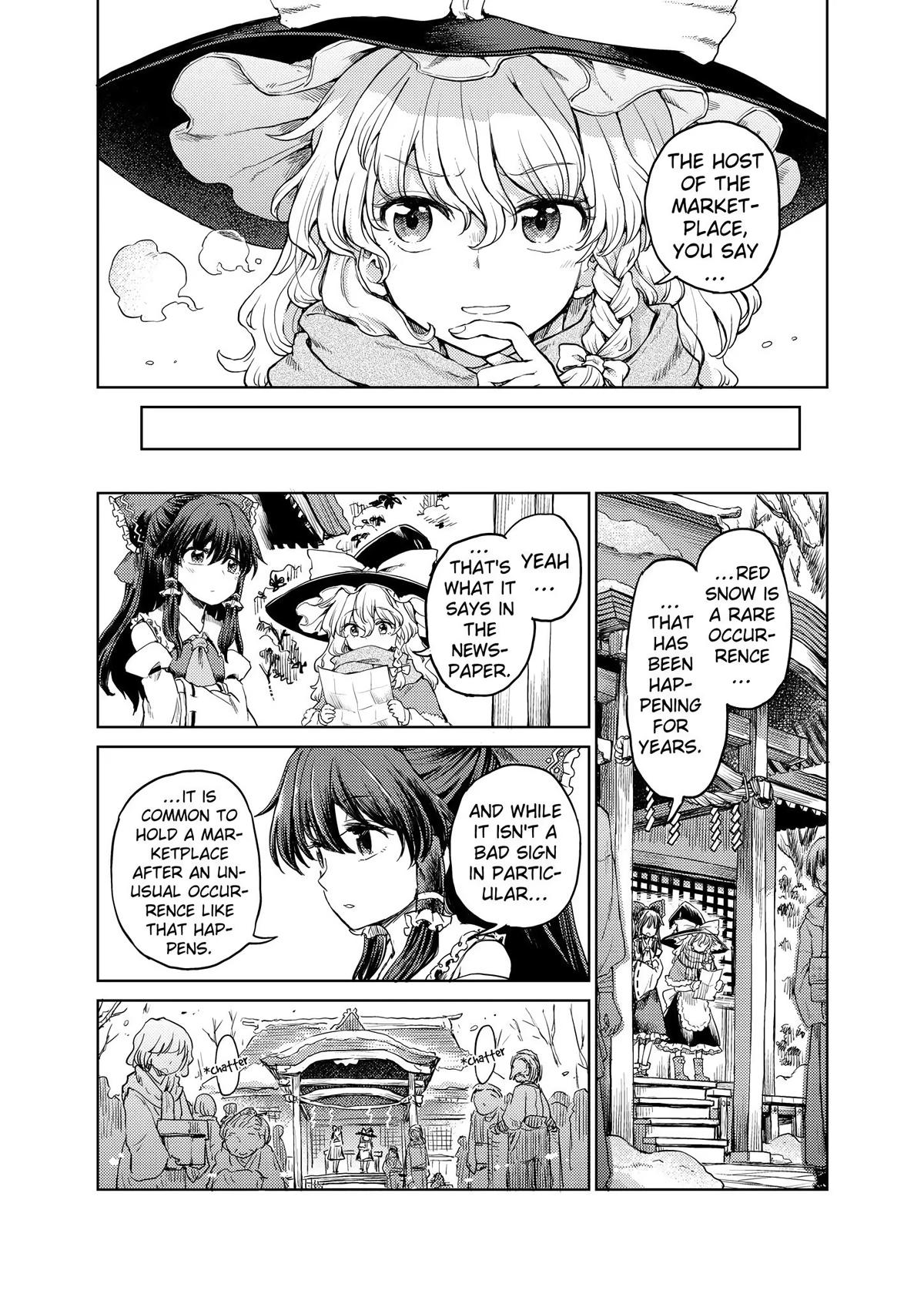 Touhou Suichouka: Lotus Eater-tachi no Suisei Chap 37 - Next Chap 38