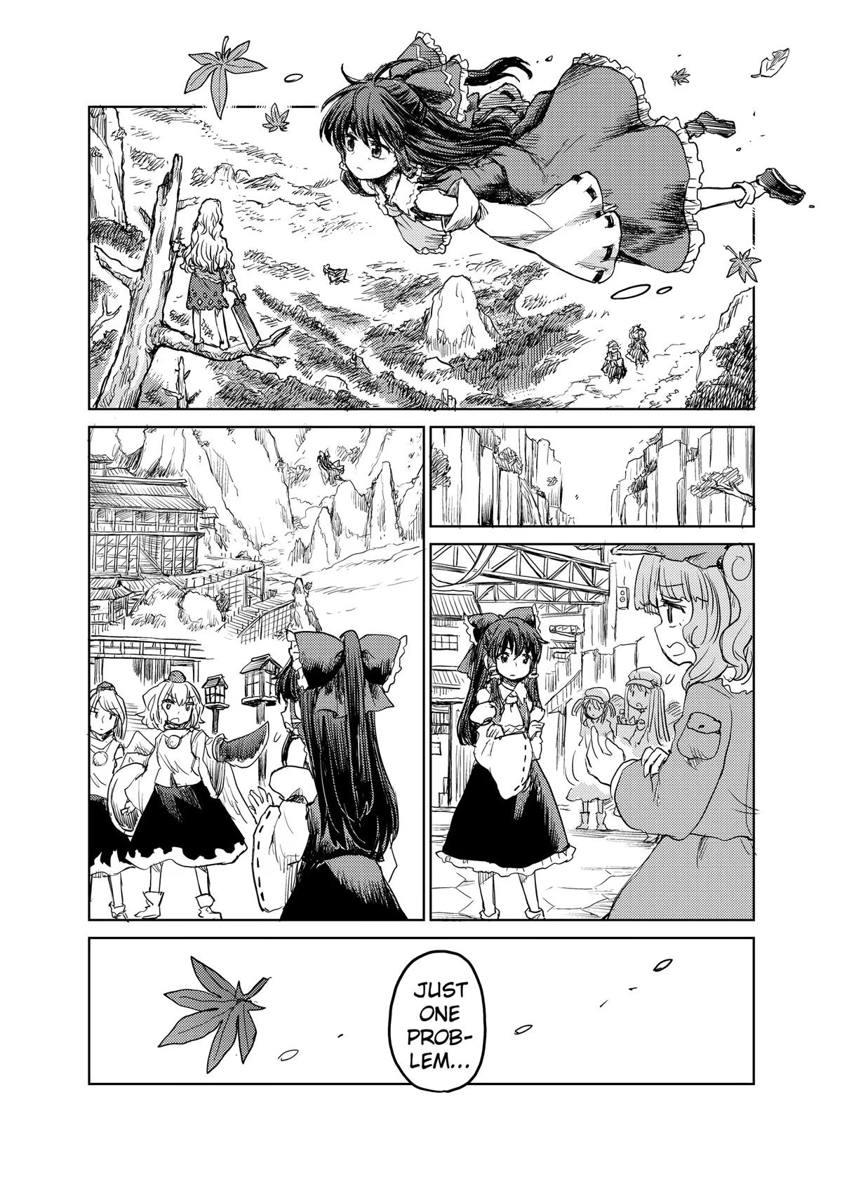 Touhou Suichouka: Lotus Eater-tachi no Suisei Chap 34 - Next Chap 35