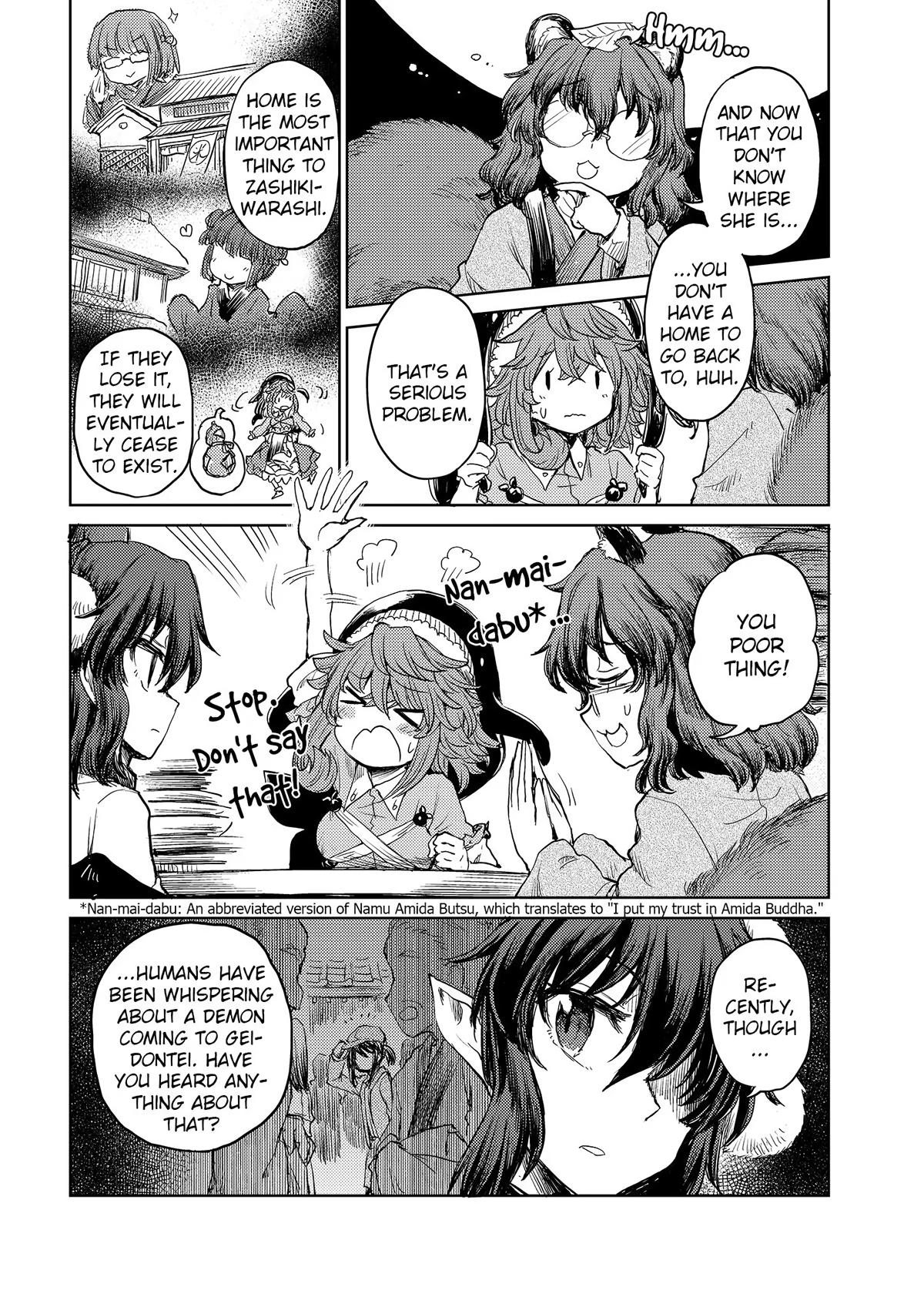 Touhou Suichouka: Lotus Eater-tachi no Suisei Chap 35 - Next Chap 36