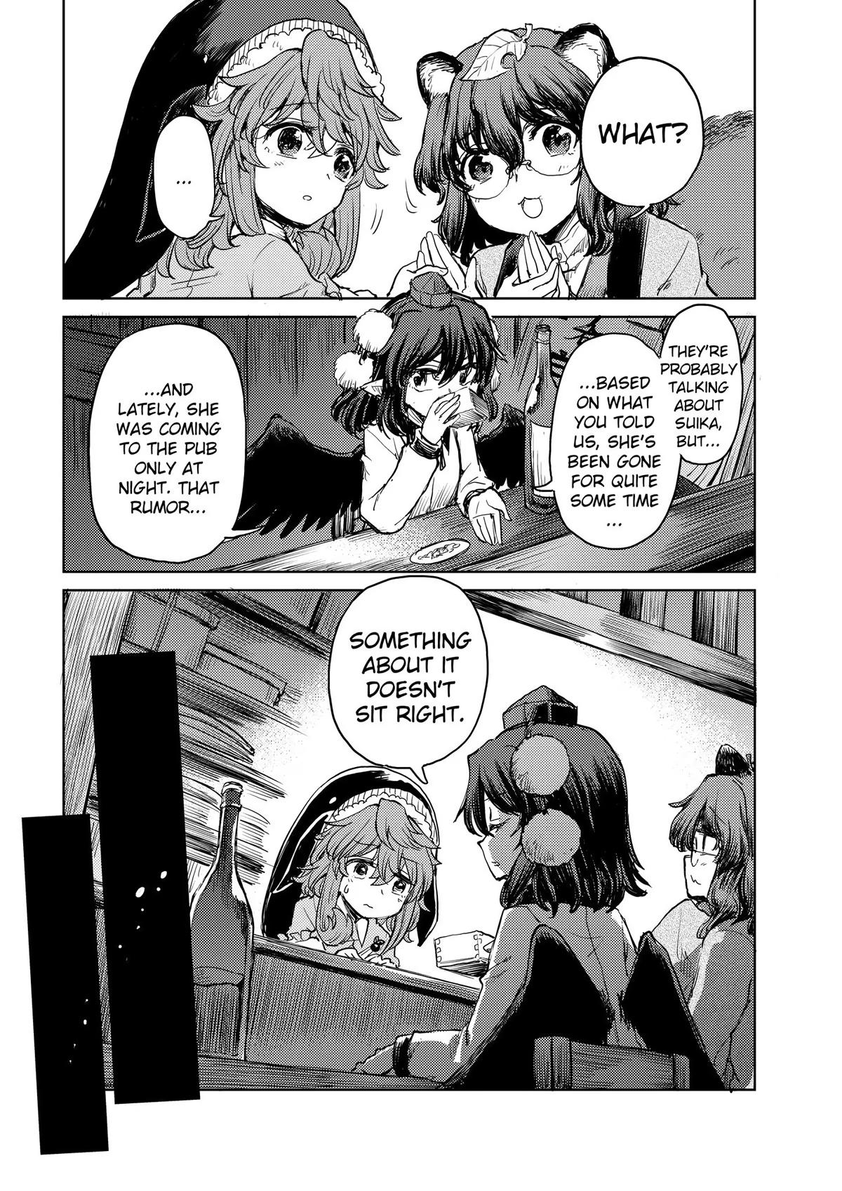 Touhou Suichouka: Lotus Eater-tachi no Suisei Chap 35 - Next Chap 36