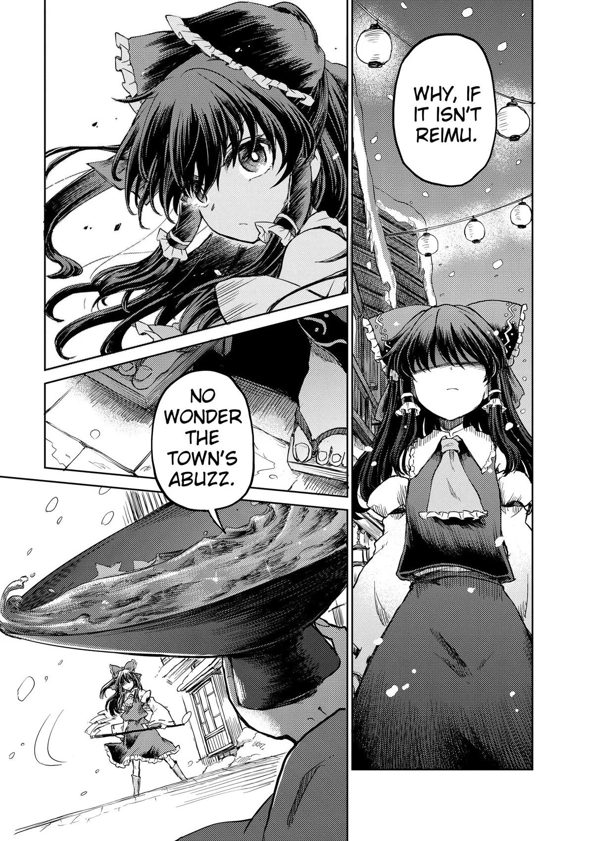 Touhou Suichouka: Lotus Eater-tachi no Suisei Chap 35 - Next Chap 36